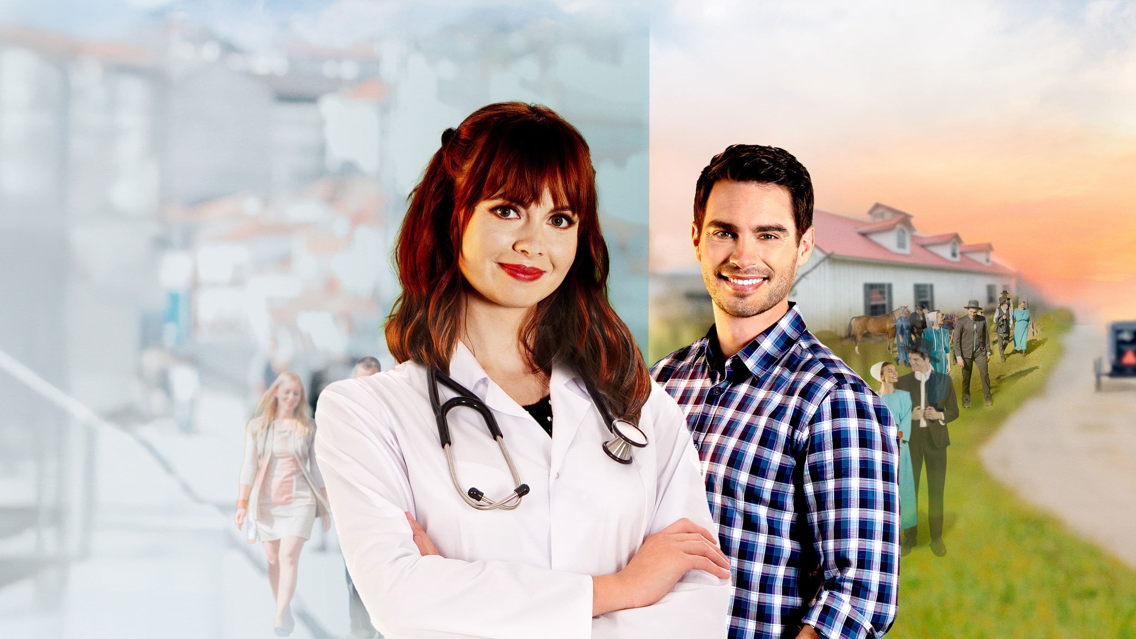 Plus One at an Amish Wedding backdrop