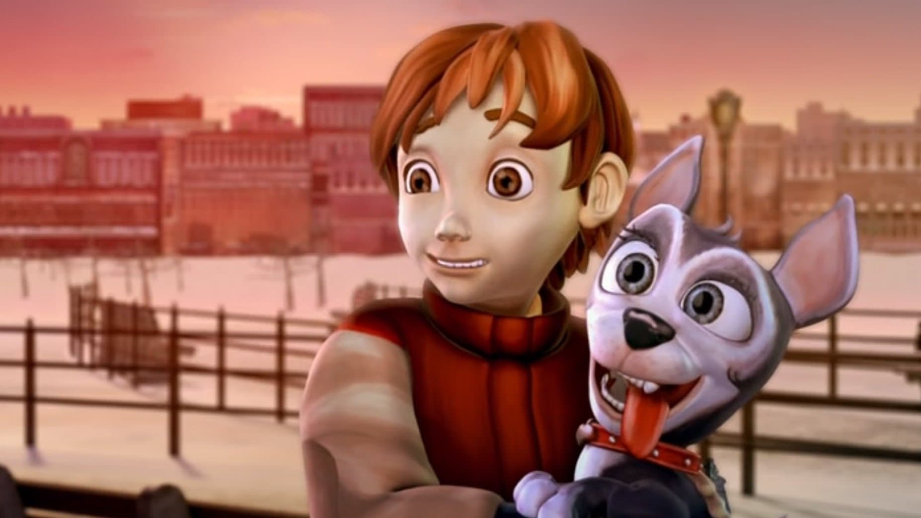 Little Spirit: Christmas in New York backdrop