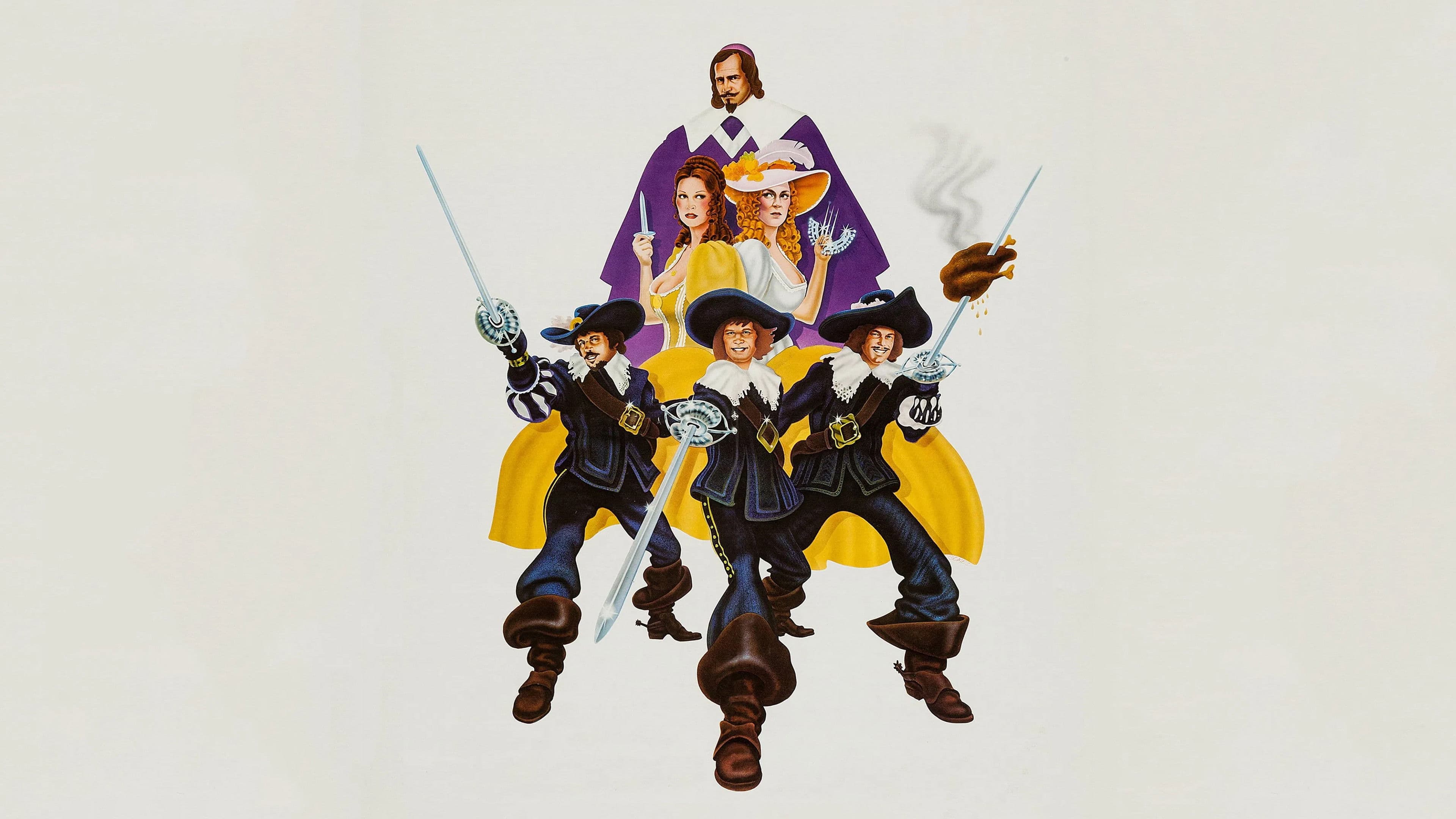 The Three Musketeers backdrop