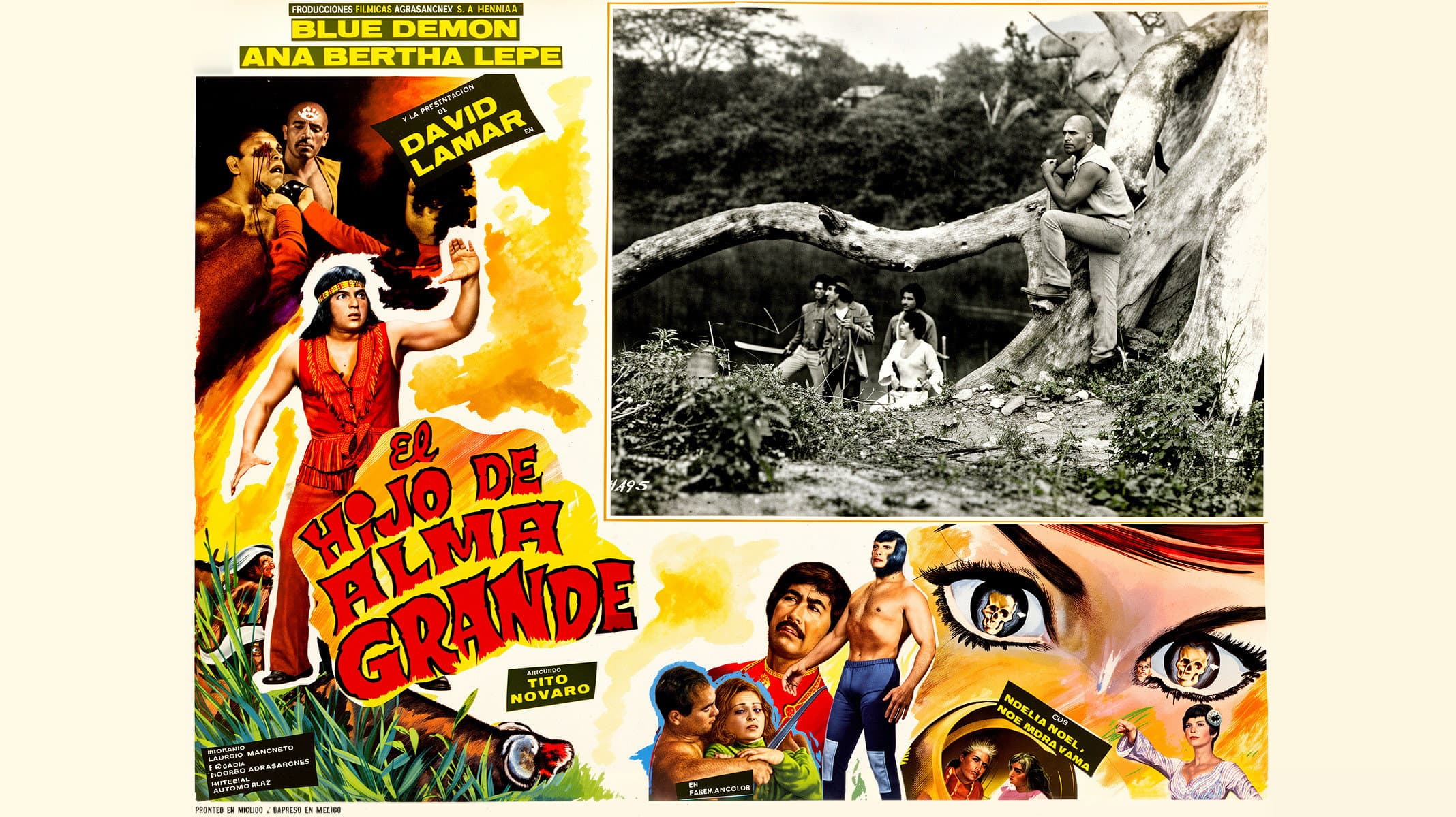 The Son of Alma Grande backdrop