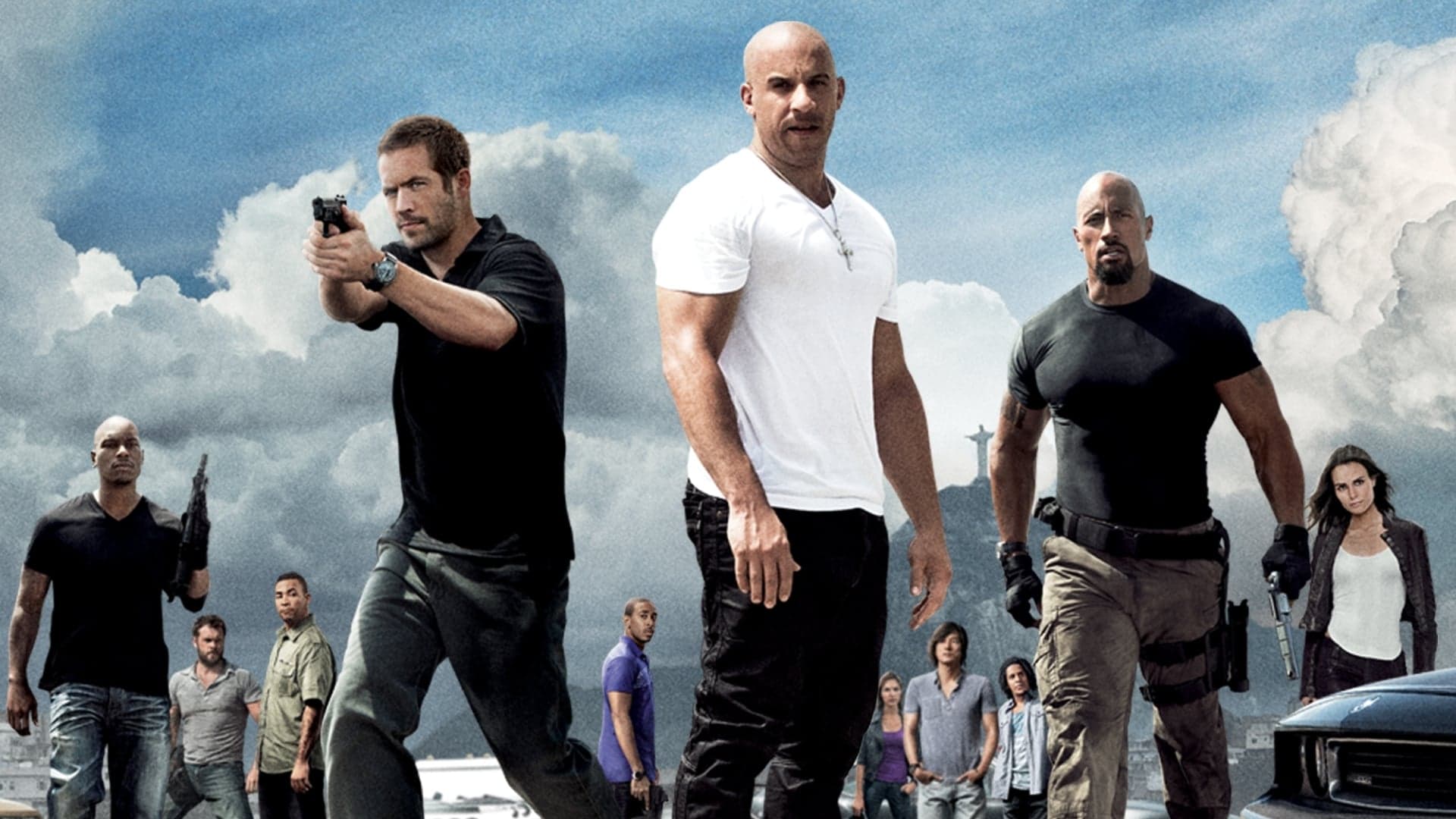 Fast Five backdrop