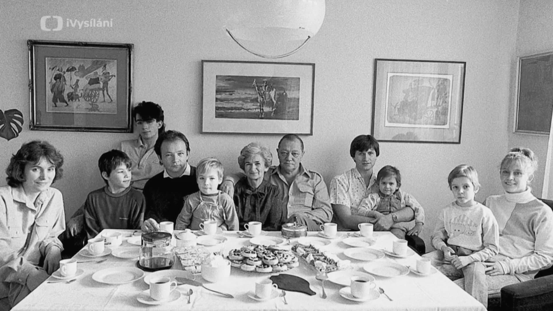 Me, brother and the name Hrušínský backdrop