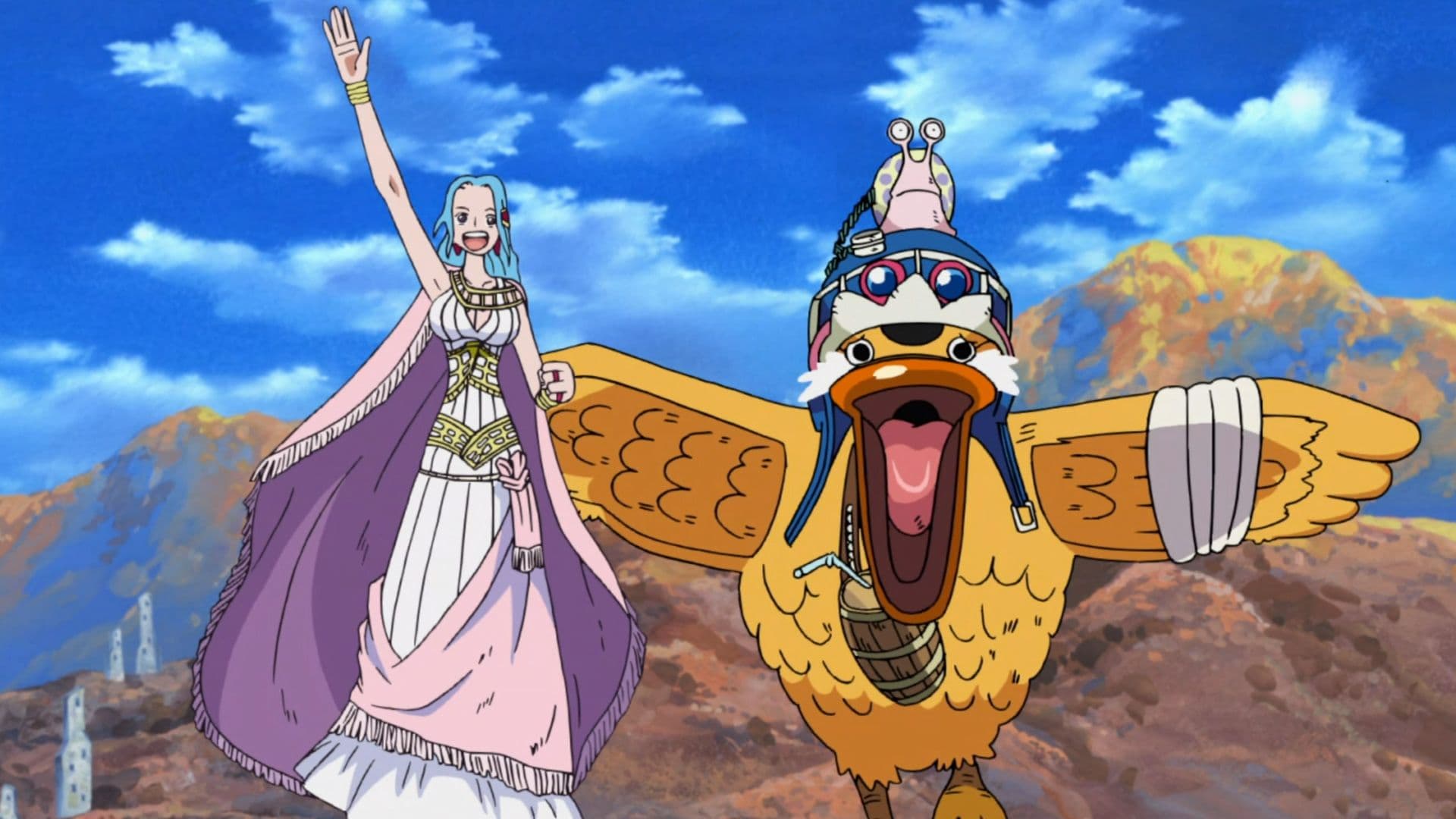 One Piece: The Desert Princess and the Pirates: Adventure in Alabasta backdrop