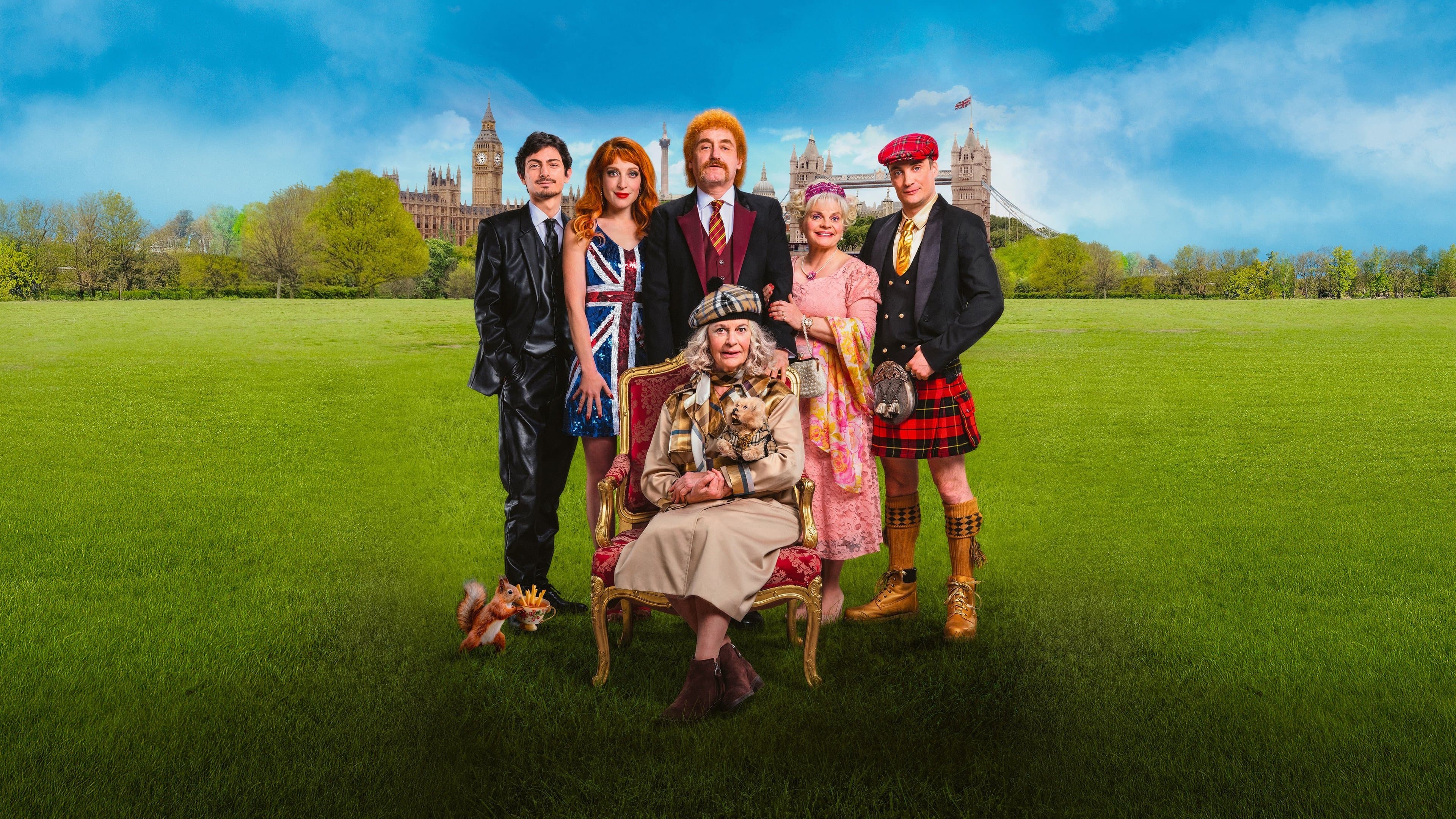 God Save the Tuches backdrop