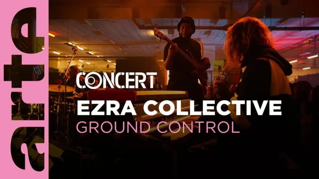 Ezra Collective Ground Control backdrop