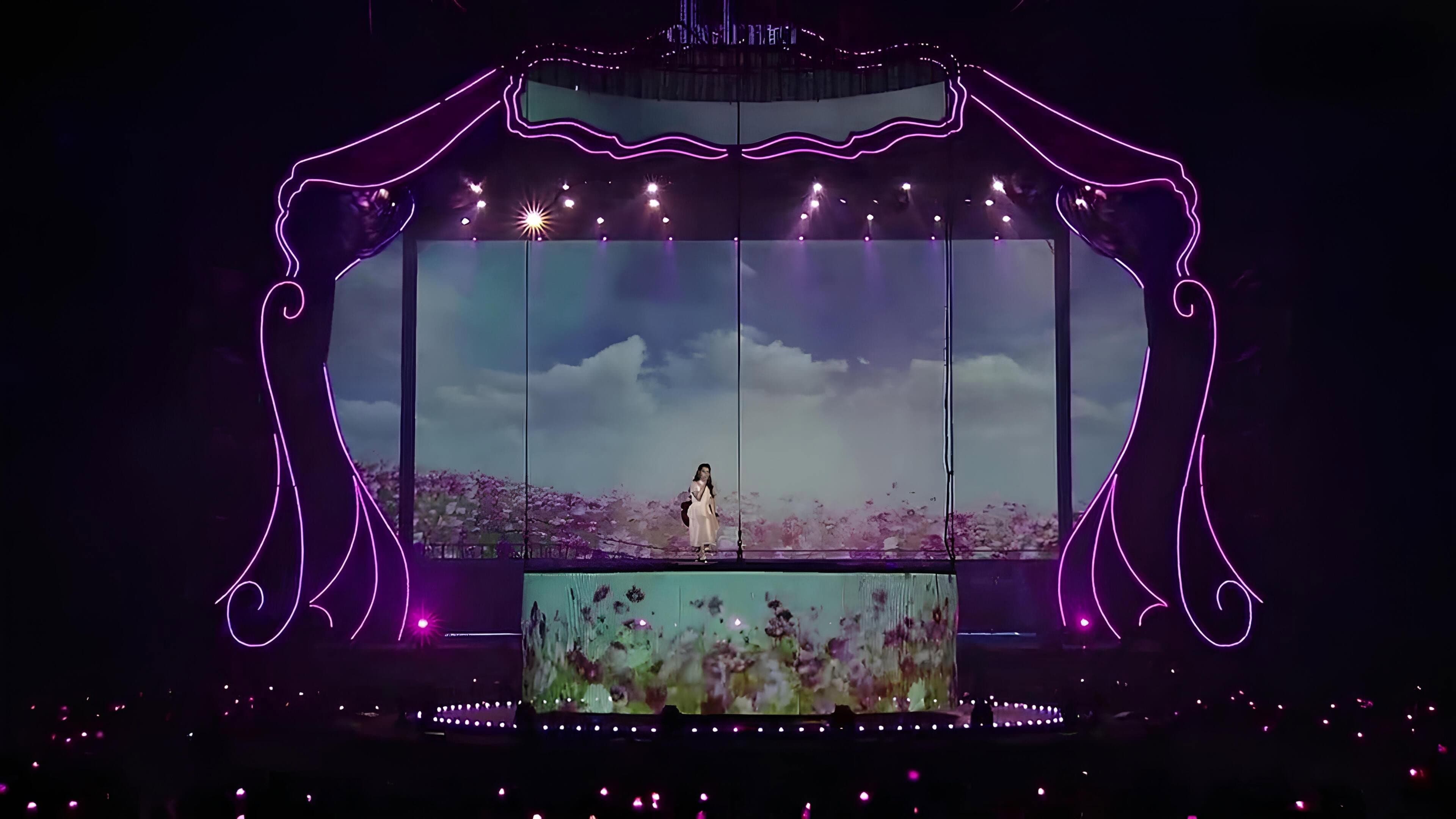 IU 10th Anniversary Tour Concert - 'dlwlrma.' backdrop