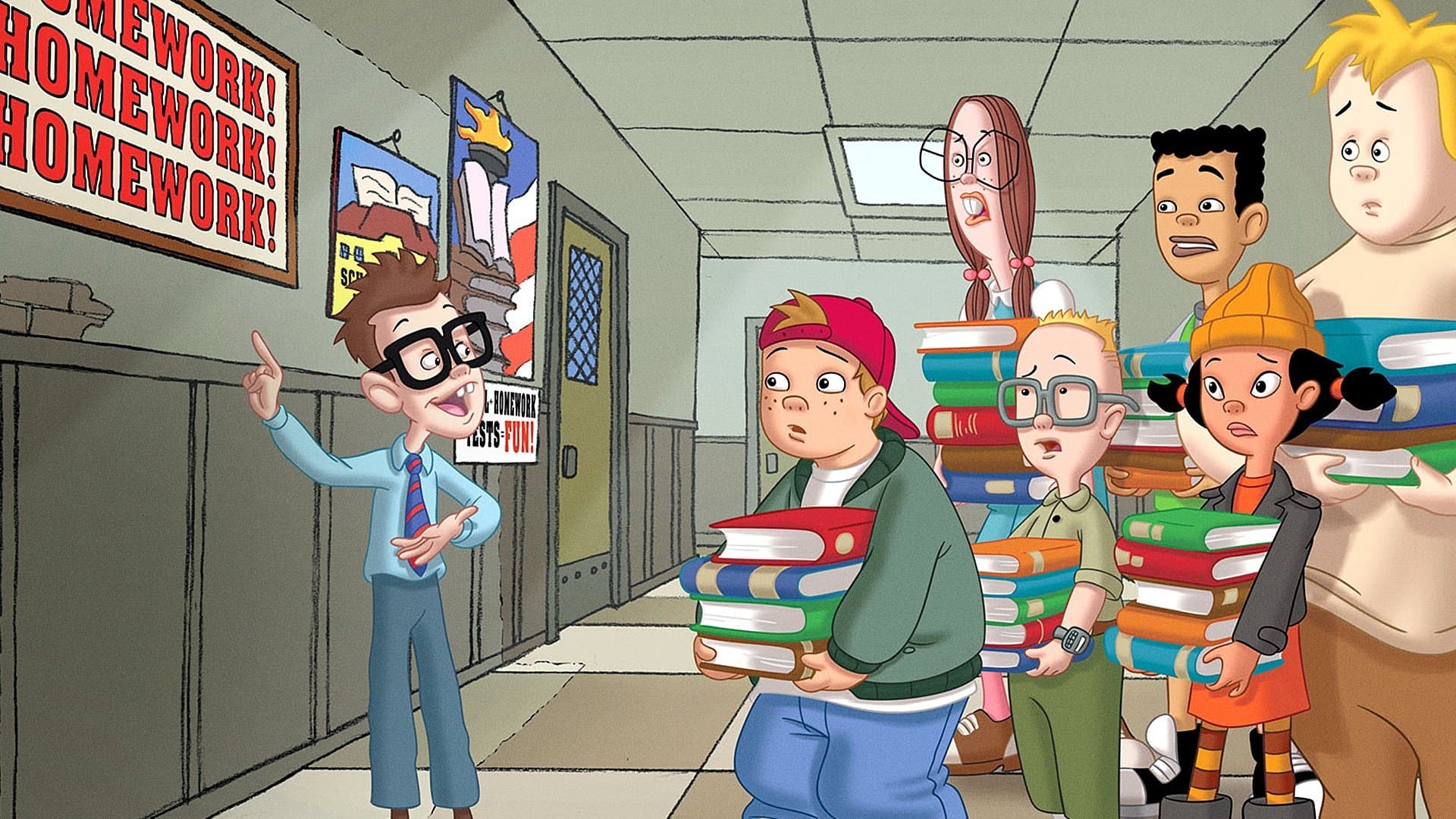 Recess: Taking the Fifth Grade backdrop