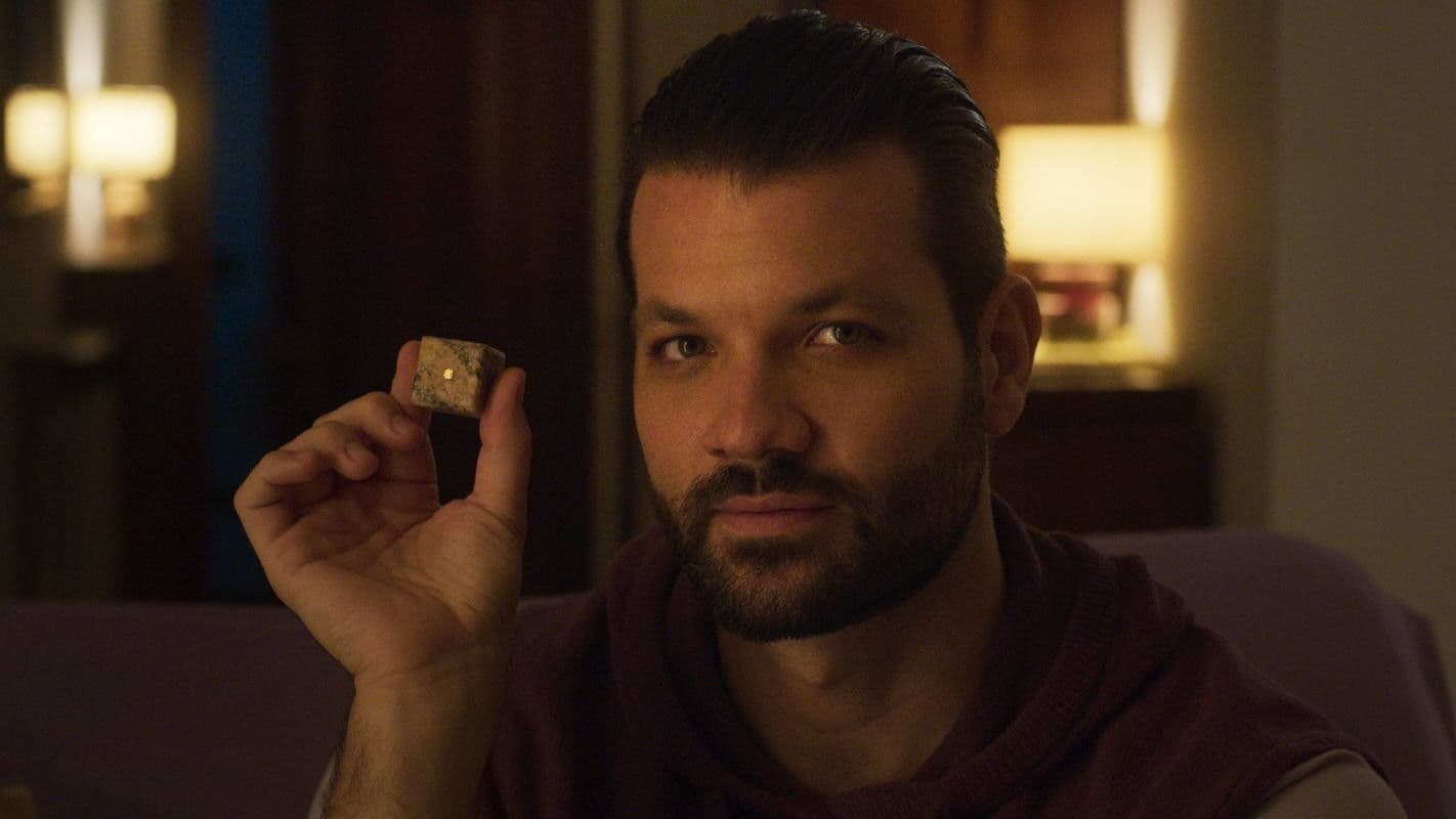 A Dice with Five Sides backdrop