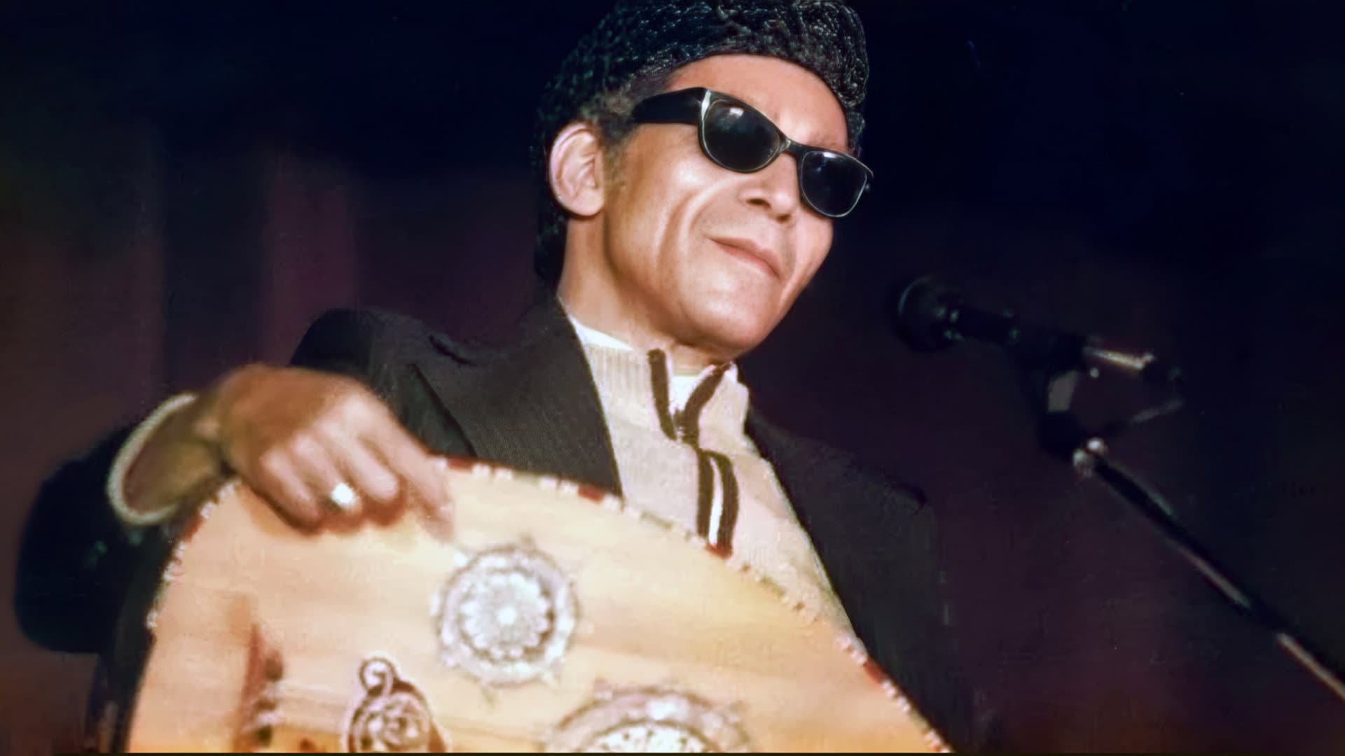 The Singing Sheikh backdrop