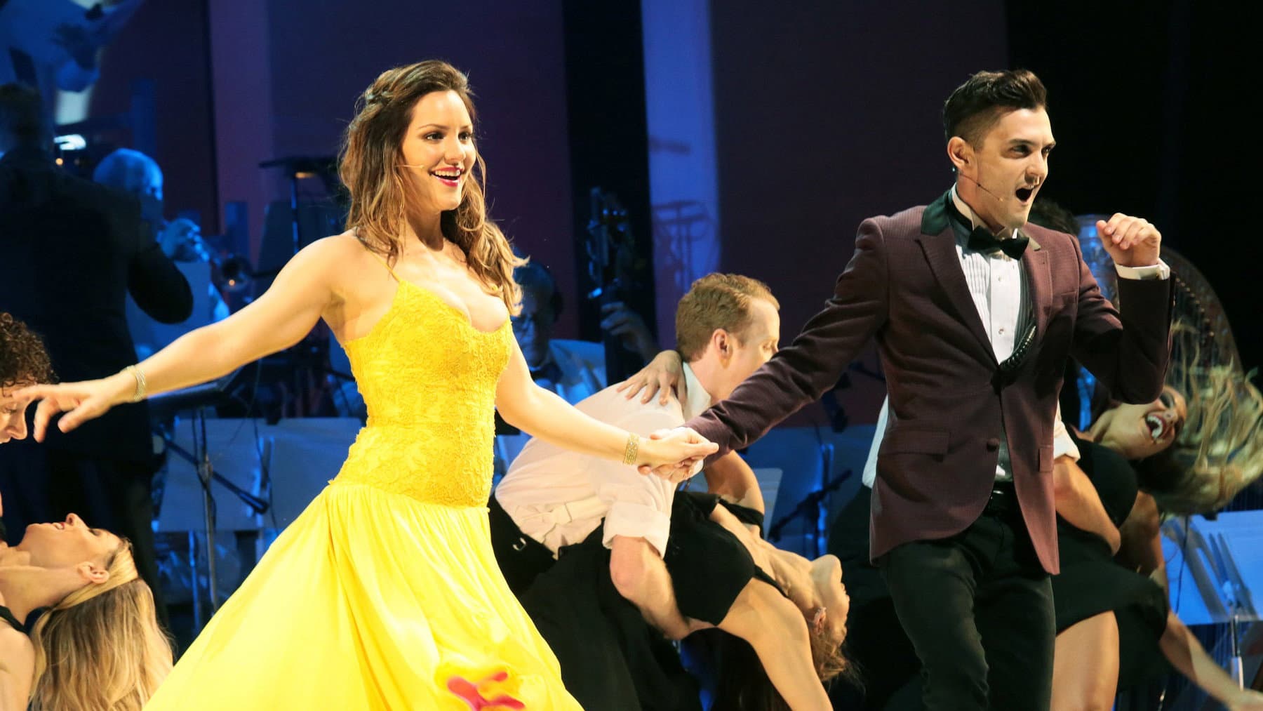 Bombshell in Concert backdrop