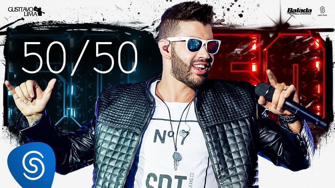 Gusttavo Lima - 50/50 backdrop