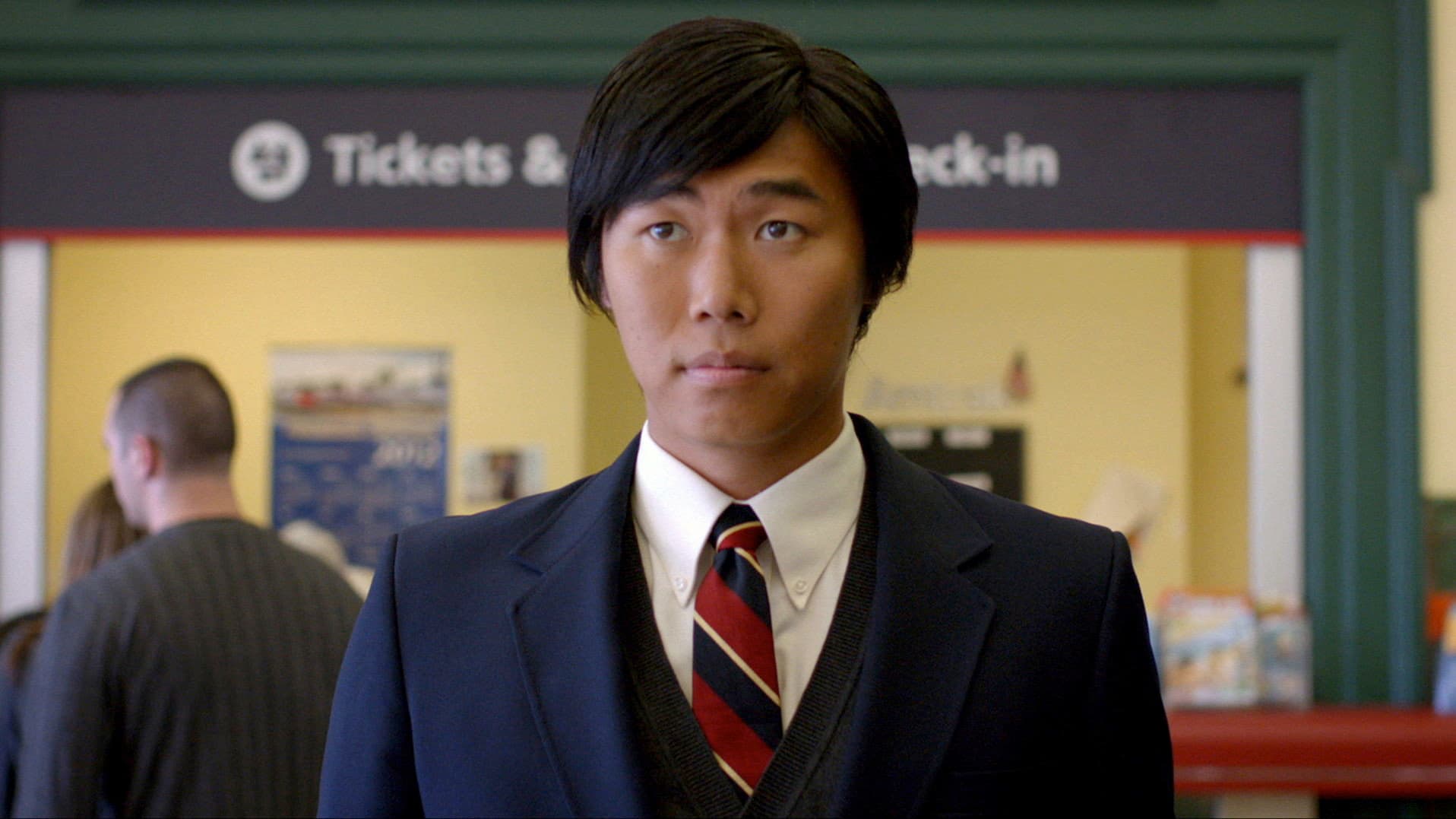 Chu and Blossom backdrop