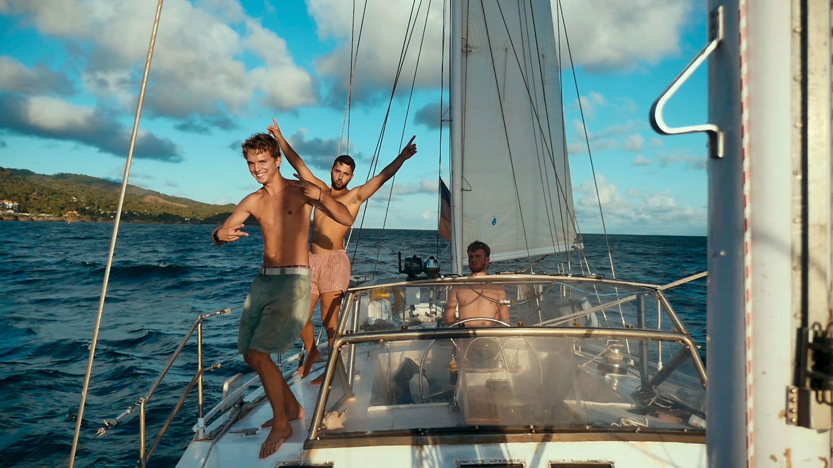 Segeljungs - Mit Null Ahnung um die Welt backdrop