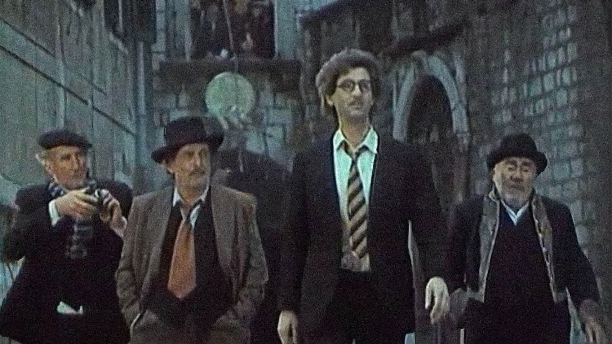 The Death of Mr Goluza backdrop