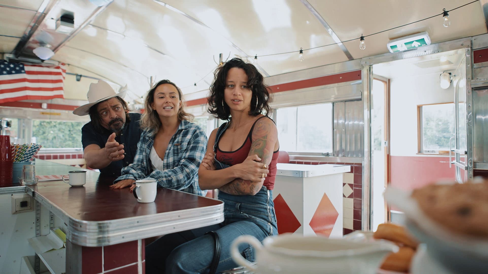 Sweet Cherries Ahead backdrop