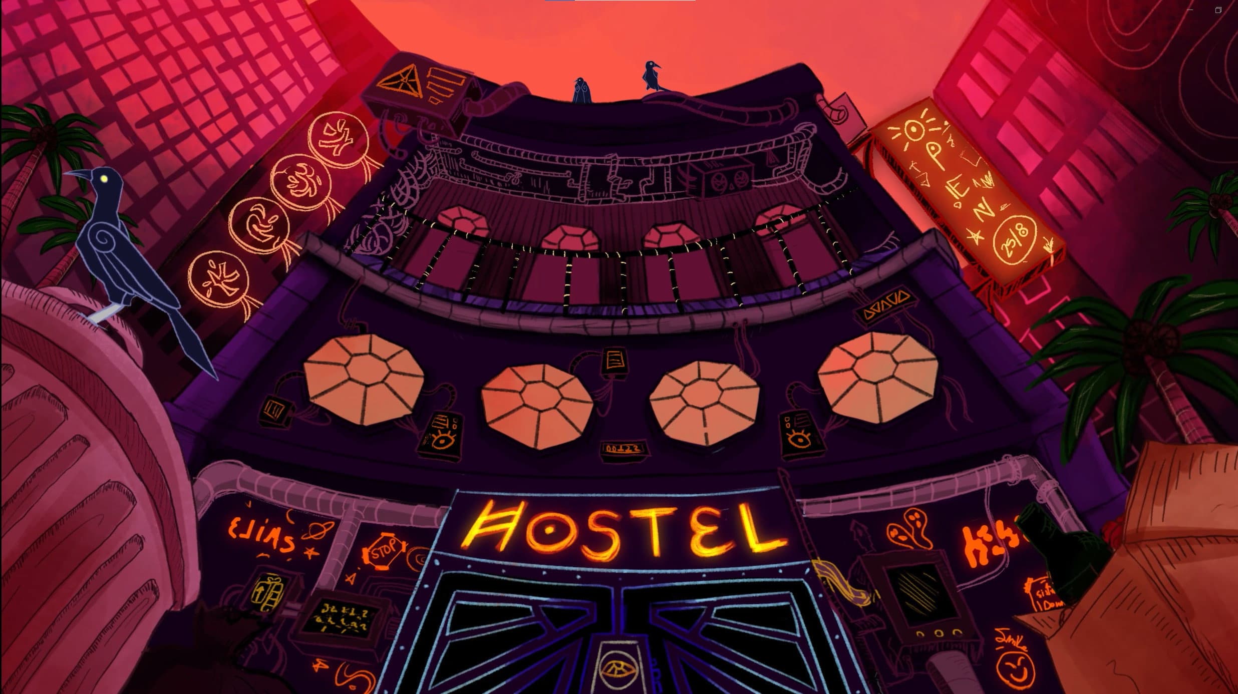 Galvanic Heart backdrop