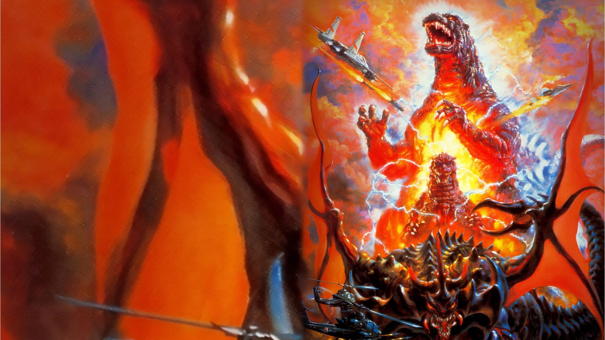 Godzilla vs. Destoroyah backdrop