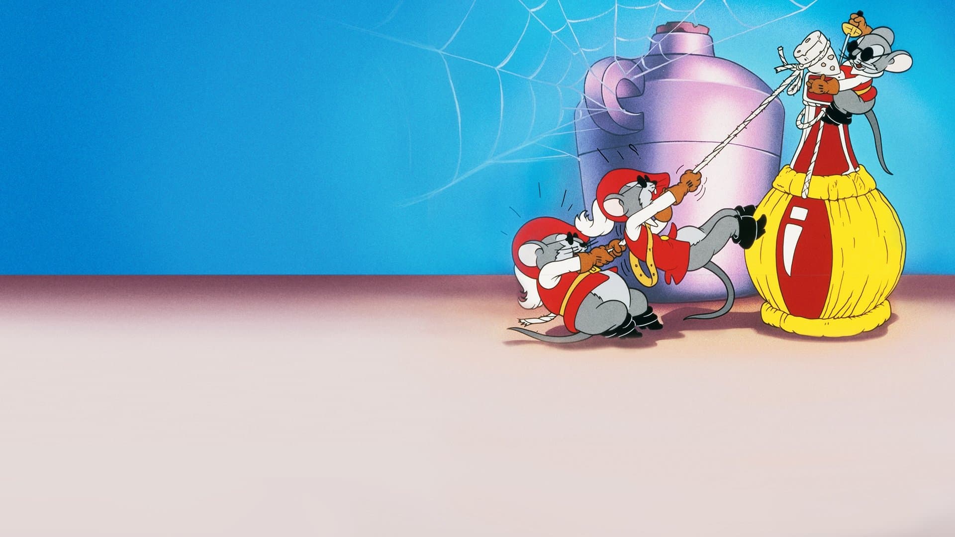 Three Blind Mouseketeers backdrop