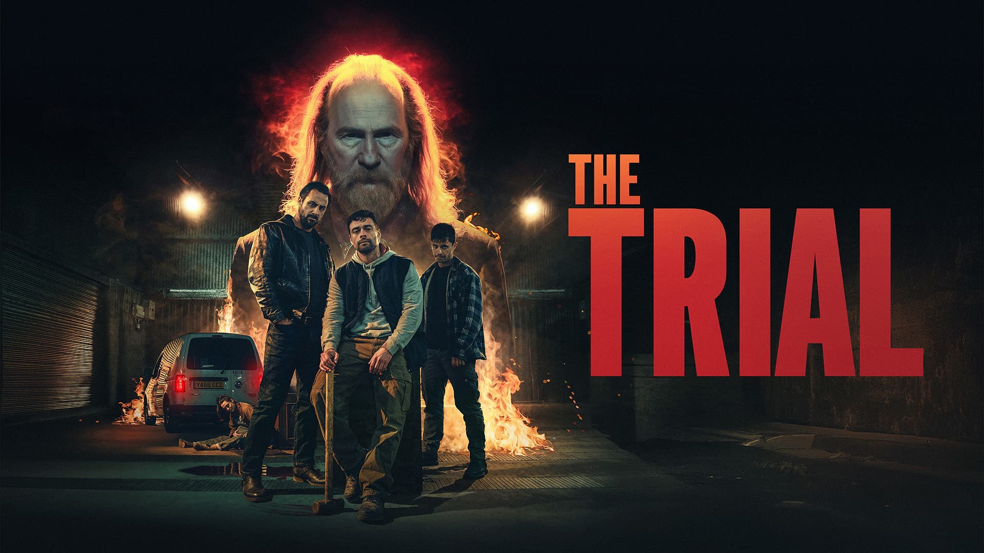 The Trial backdrop