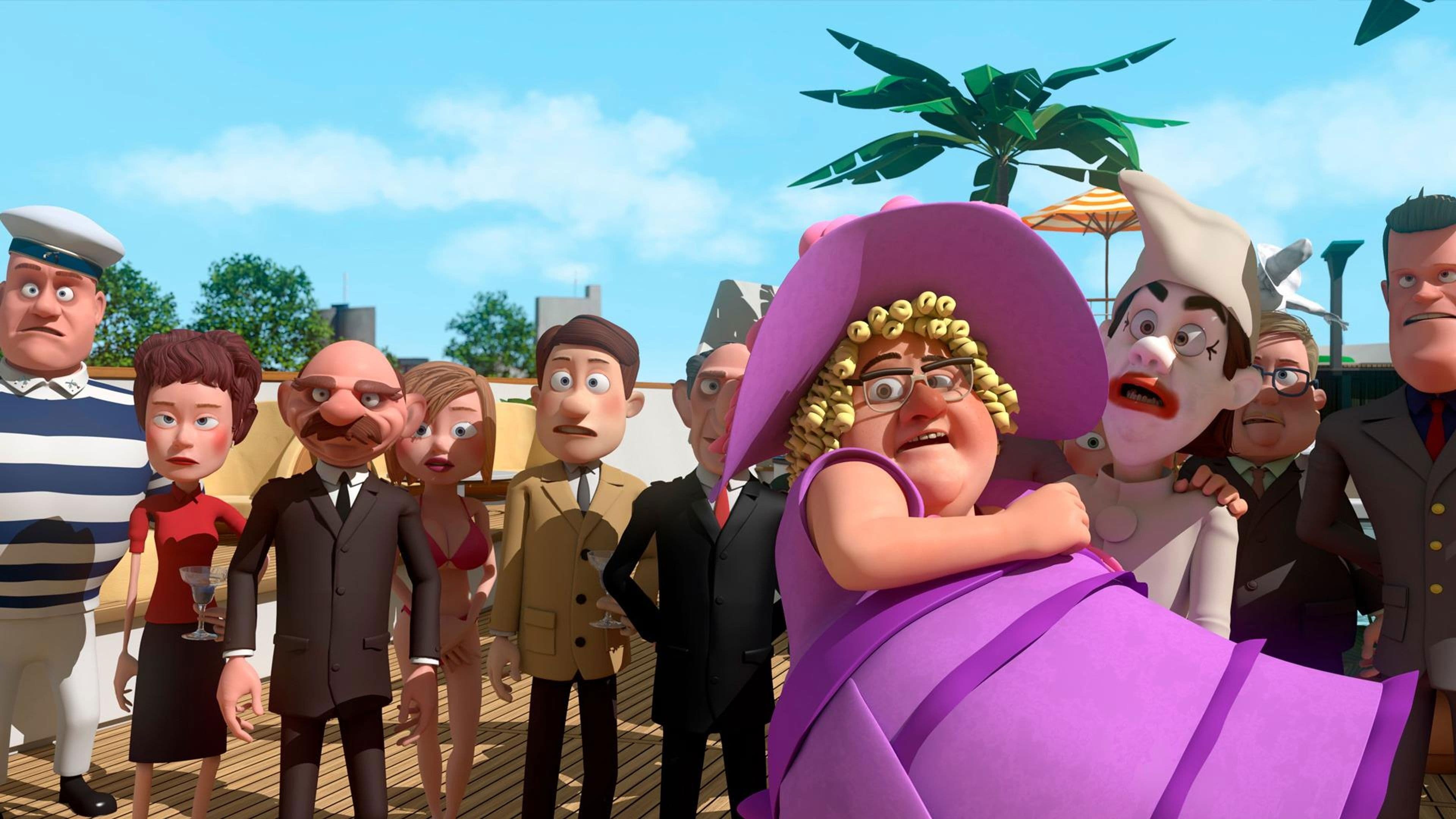 The Olsen Gang in Deep Trouble backdrop