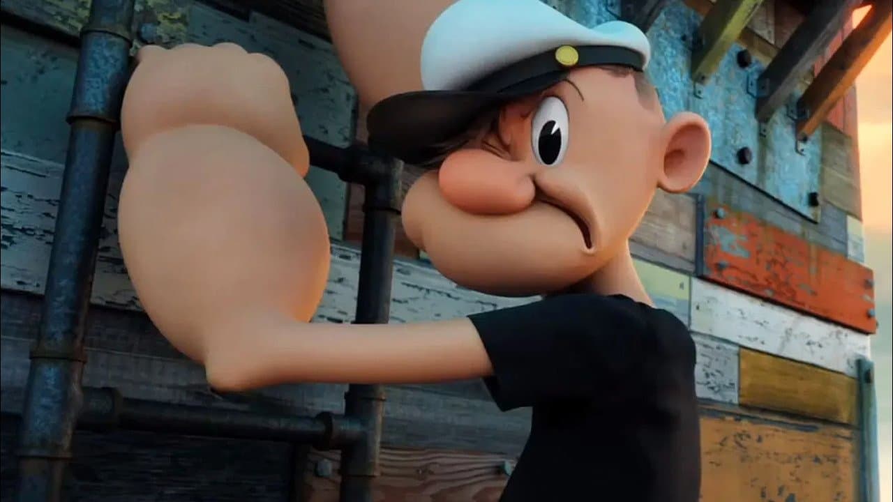 Popeye Animatic backdrop