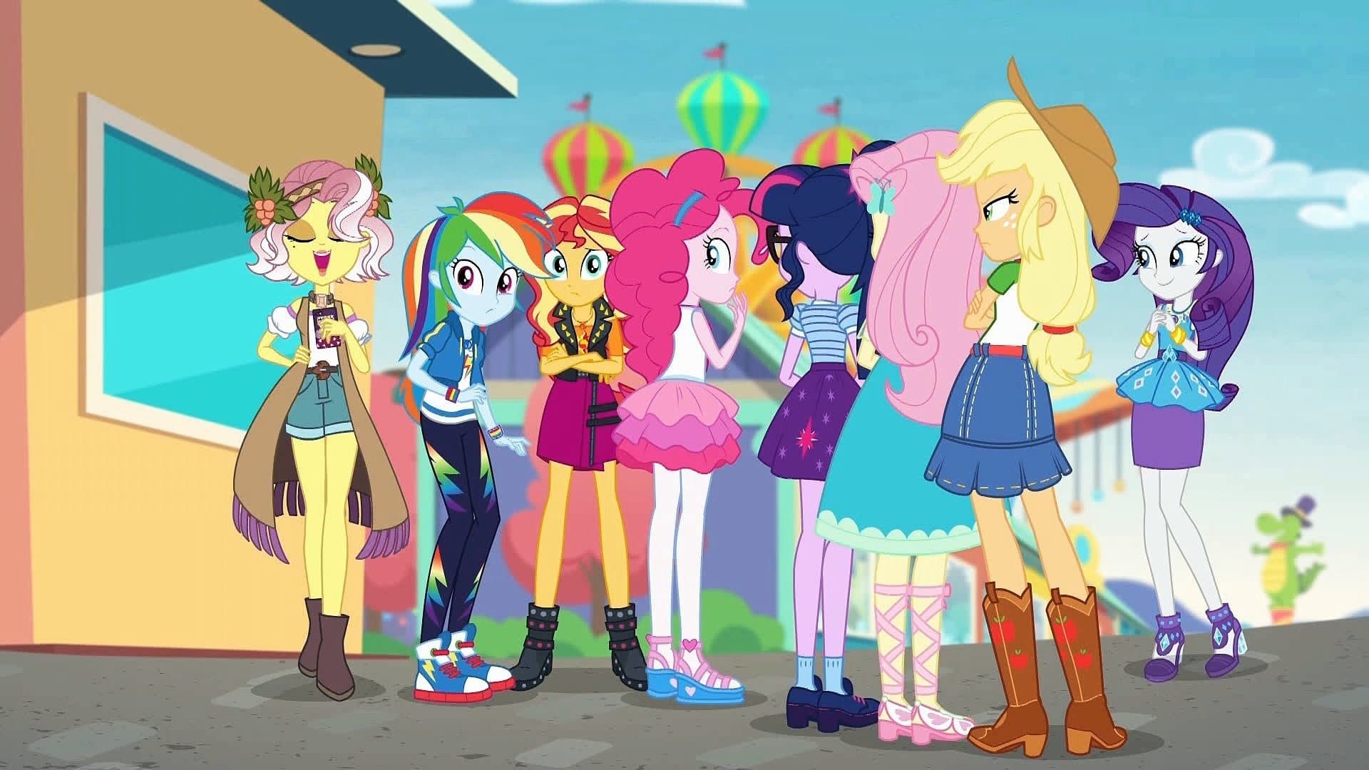 My Little Pony: Equestria Girls - Rollercoaster of Friendship backdrop