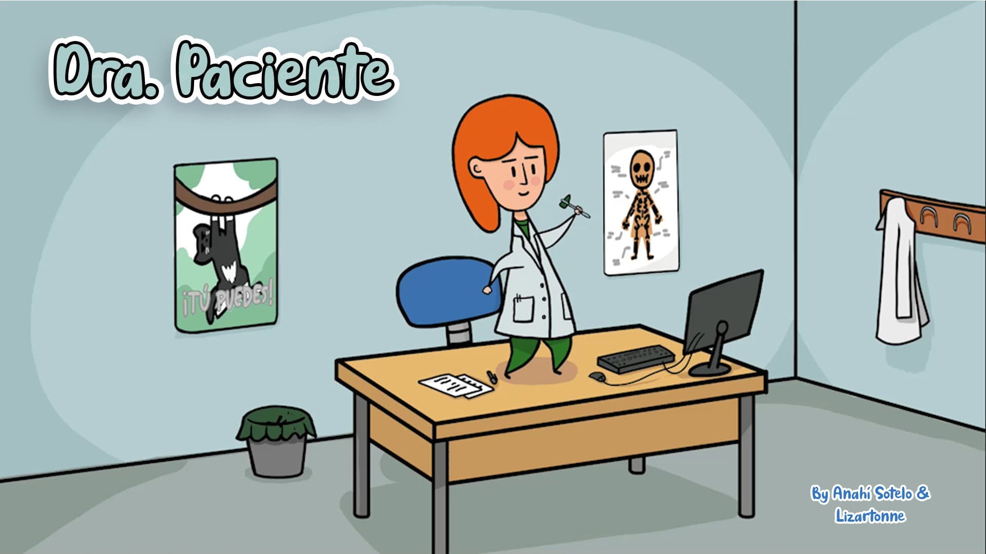 Dra. Paciente backdrop