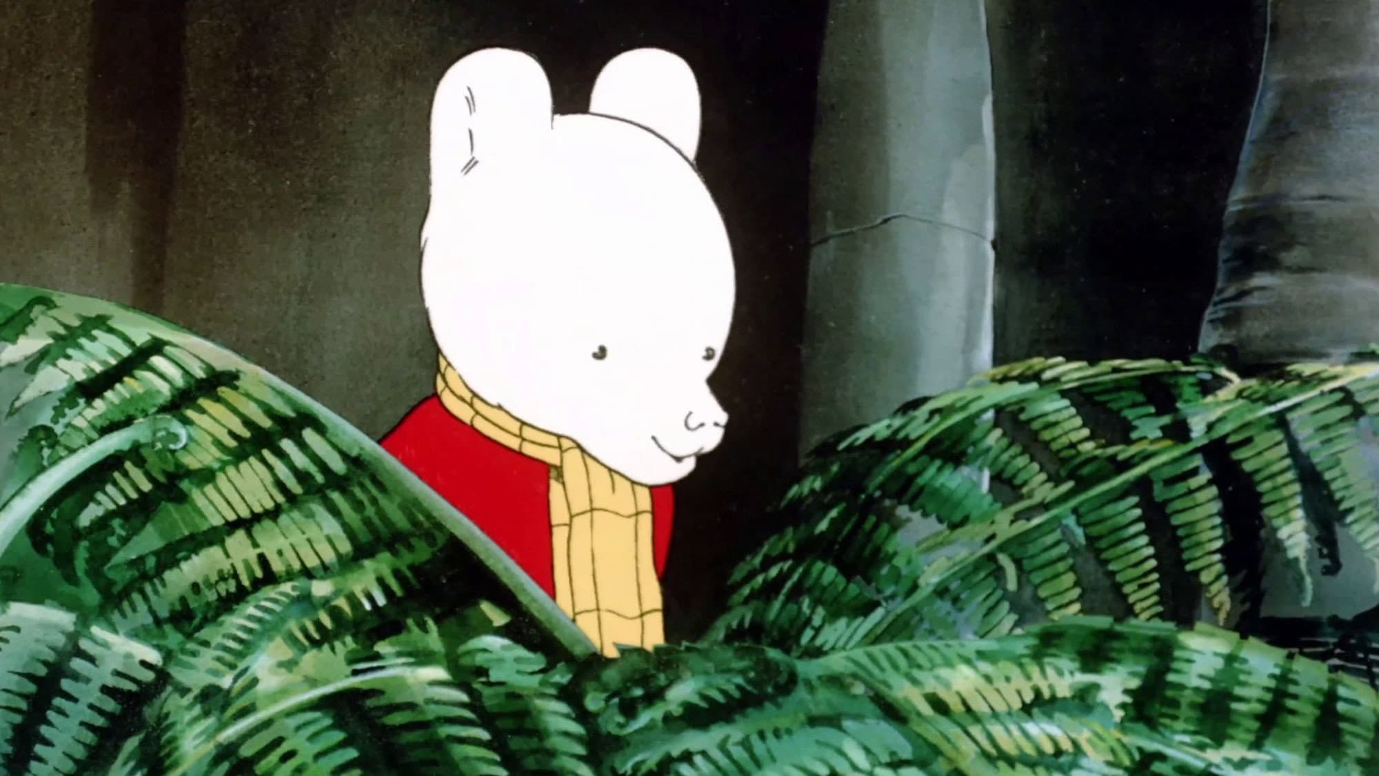 Rupert and the Frog Song backdrop