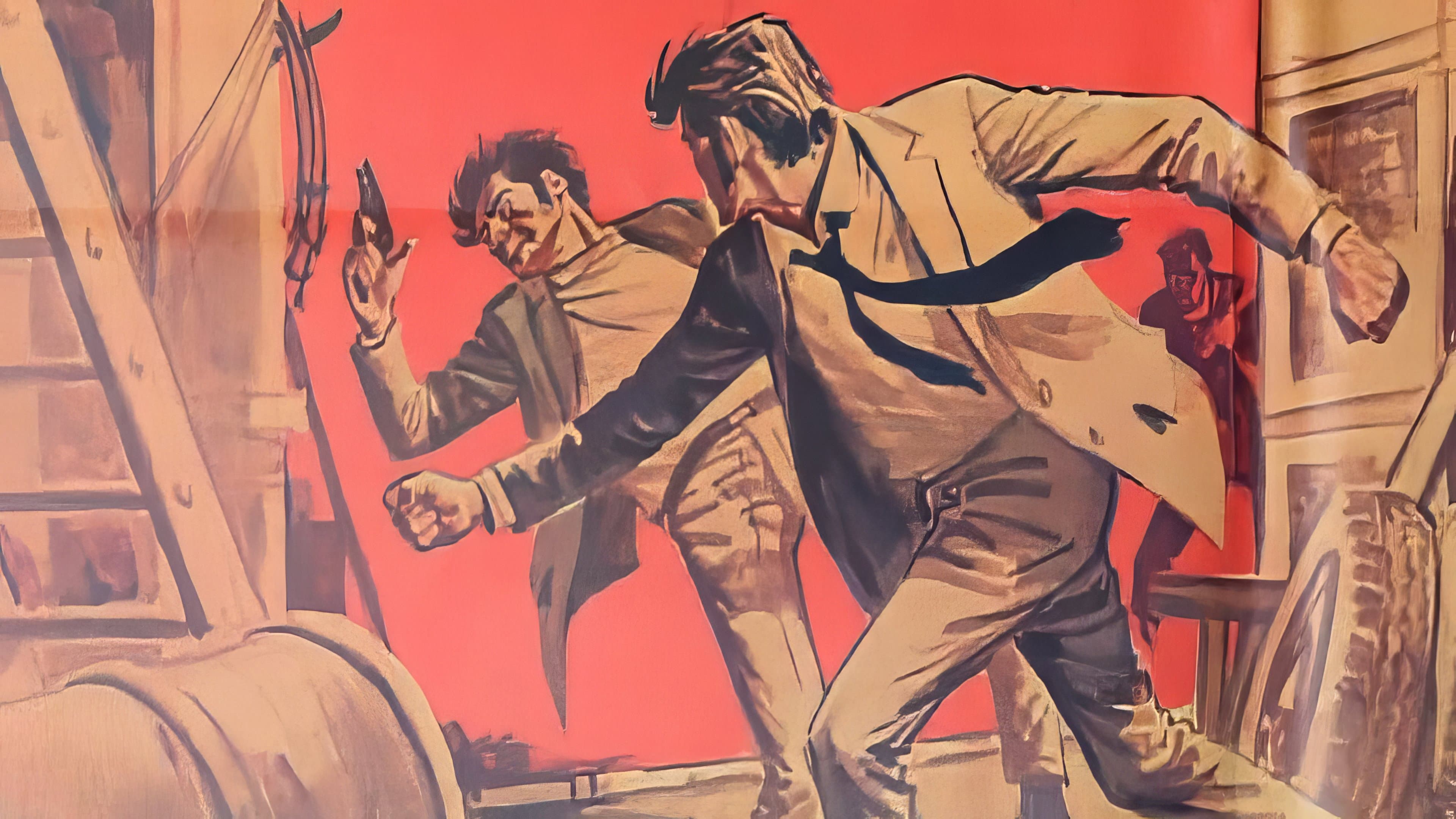 Battle of the Godfathers backdrop