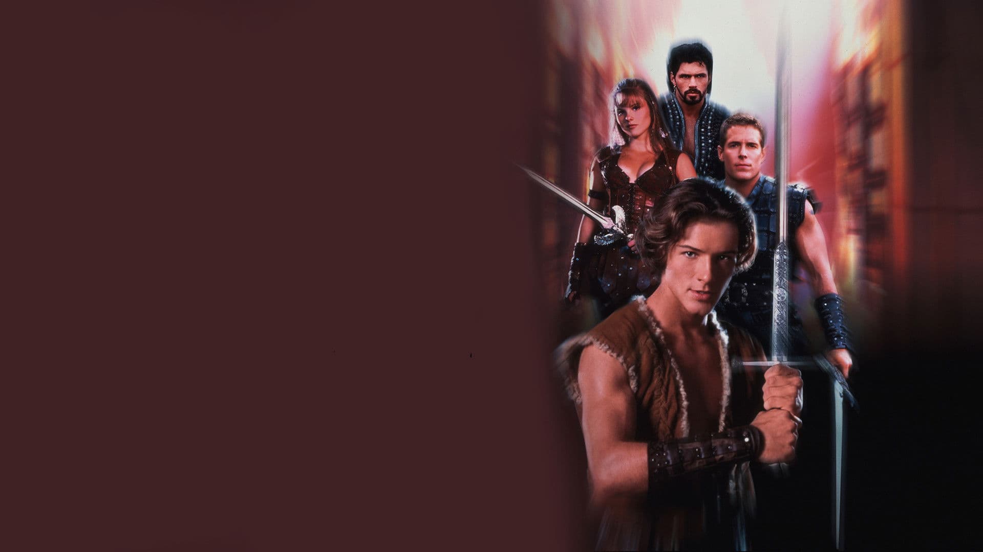 Young Hercules backdrop