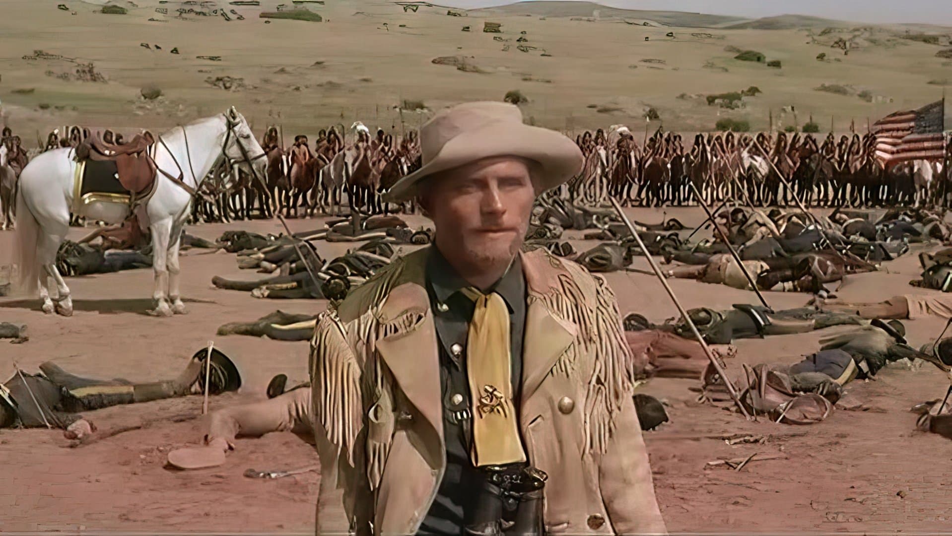 Custer of the West backdrop