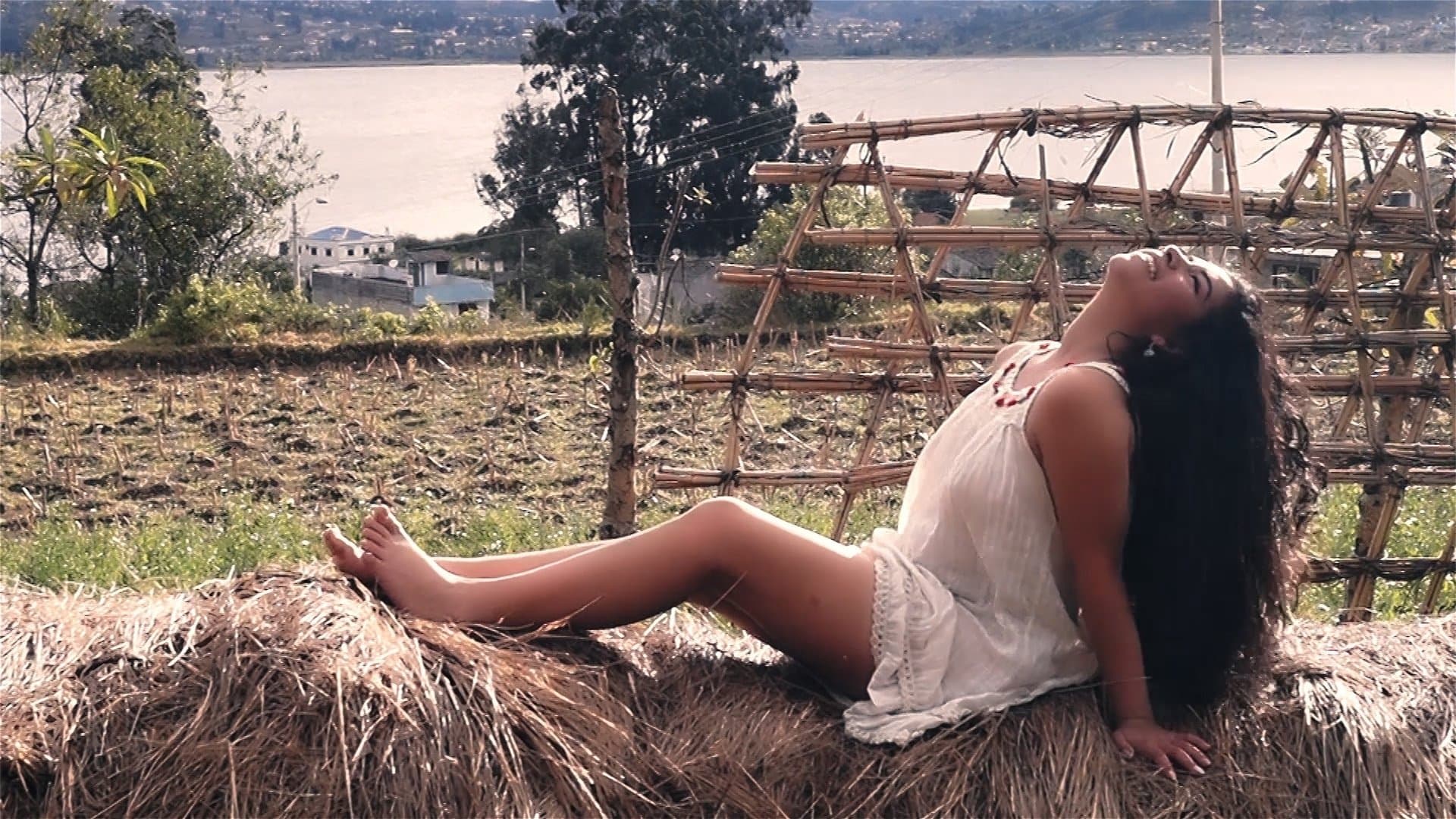 La chica del lago backdrop