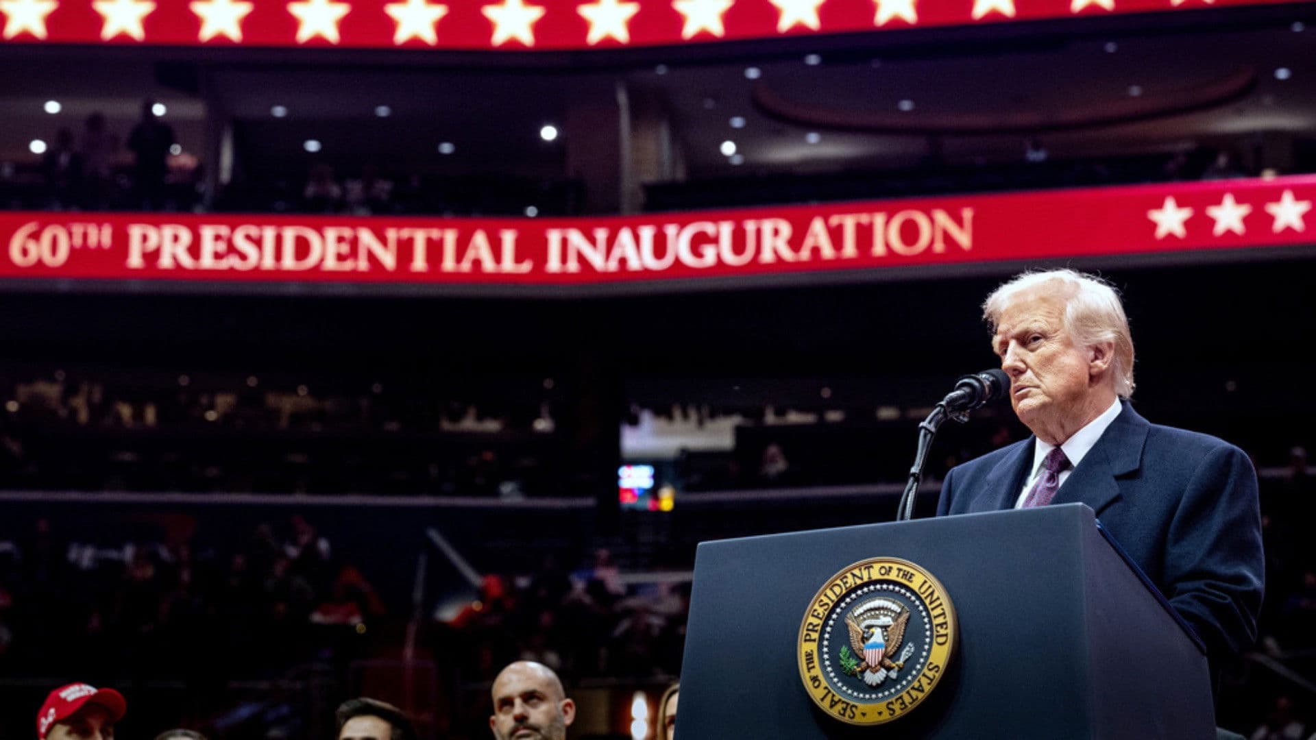 Trump's America - Power, Change, Resistance backdrop