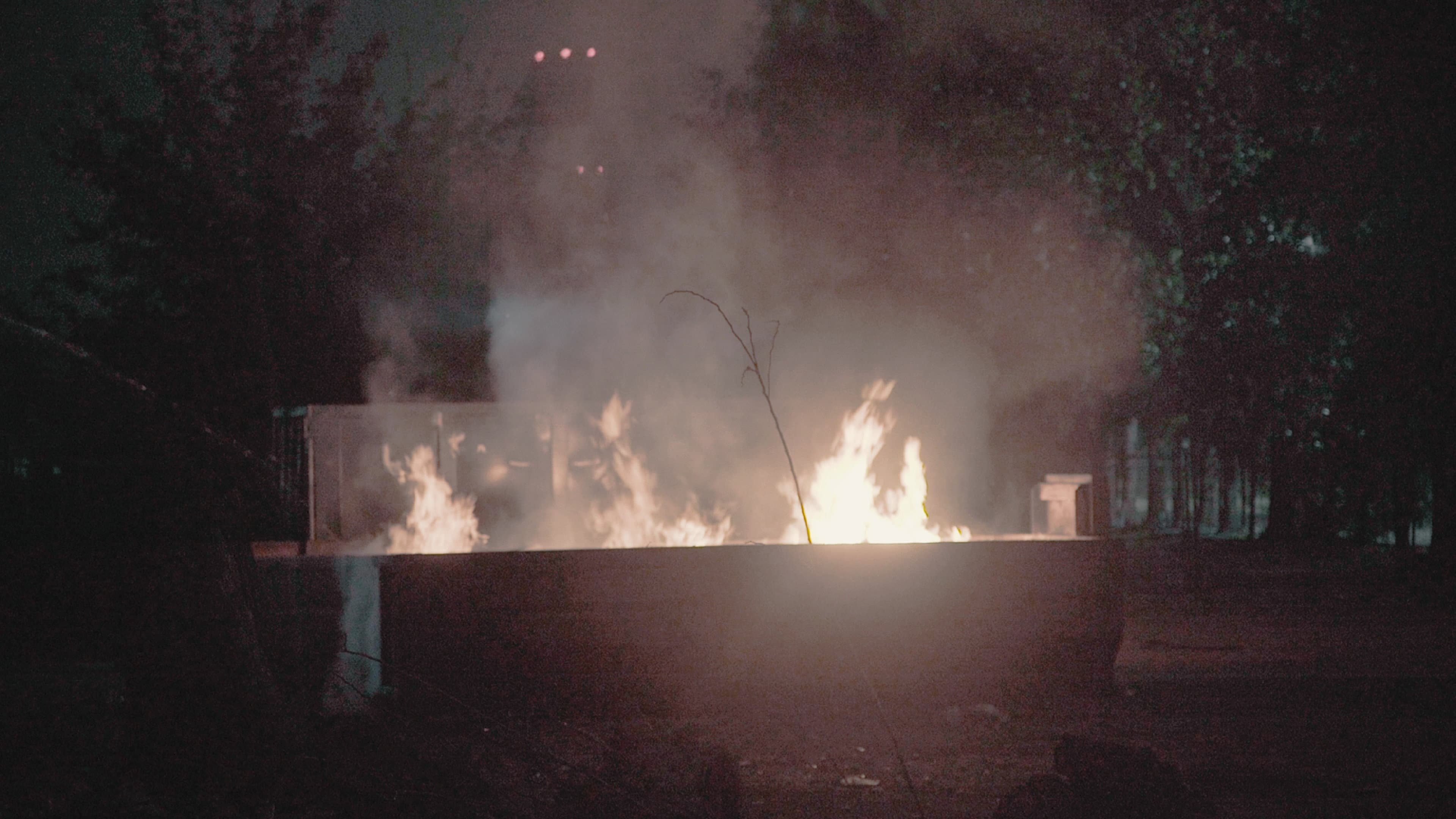 Quien dice patria dice muerte backdrop