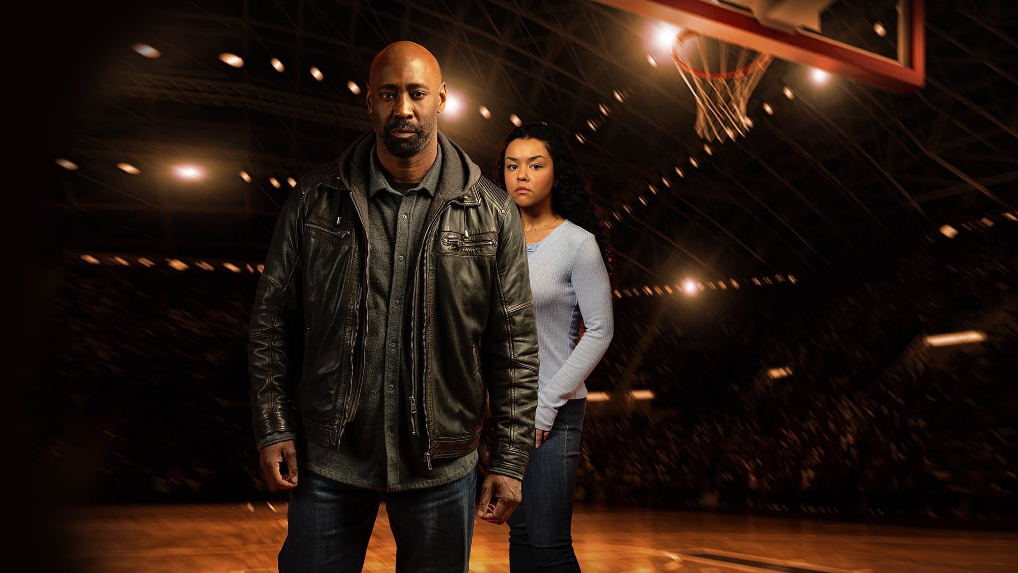 Taken at a Basketball Game backdrop