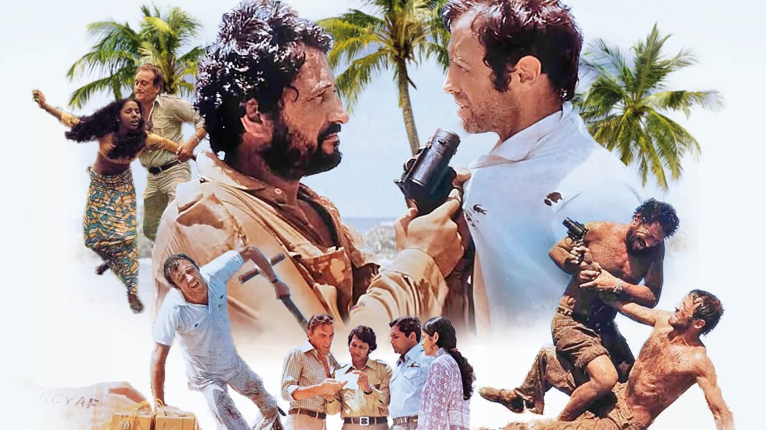 Wer stirbt schon gerne unter Palmen backdrop