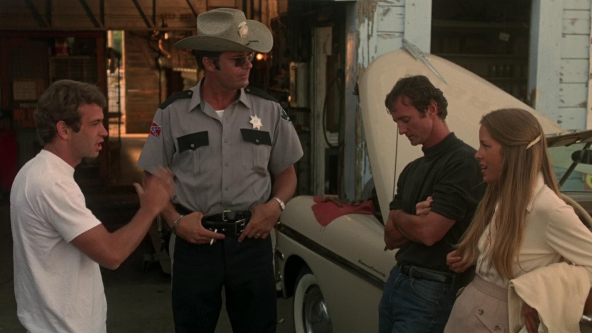 Macon County Line backdrop