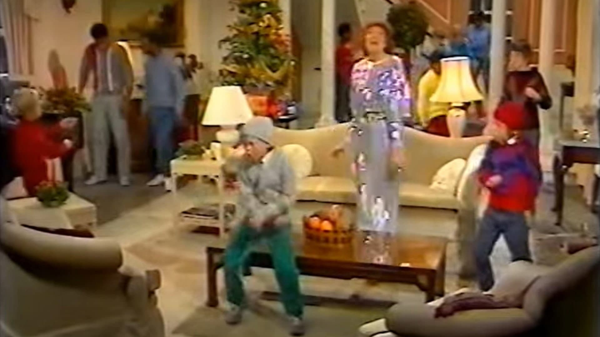 Cilla Black's Christmas Eve backdrop