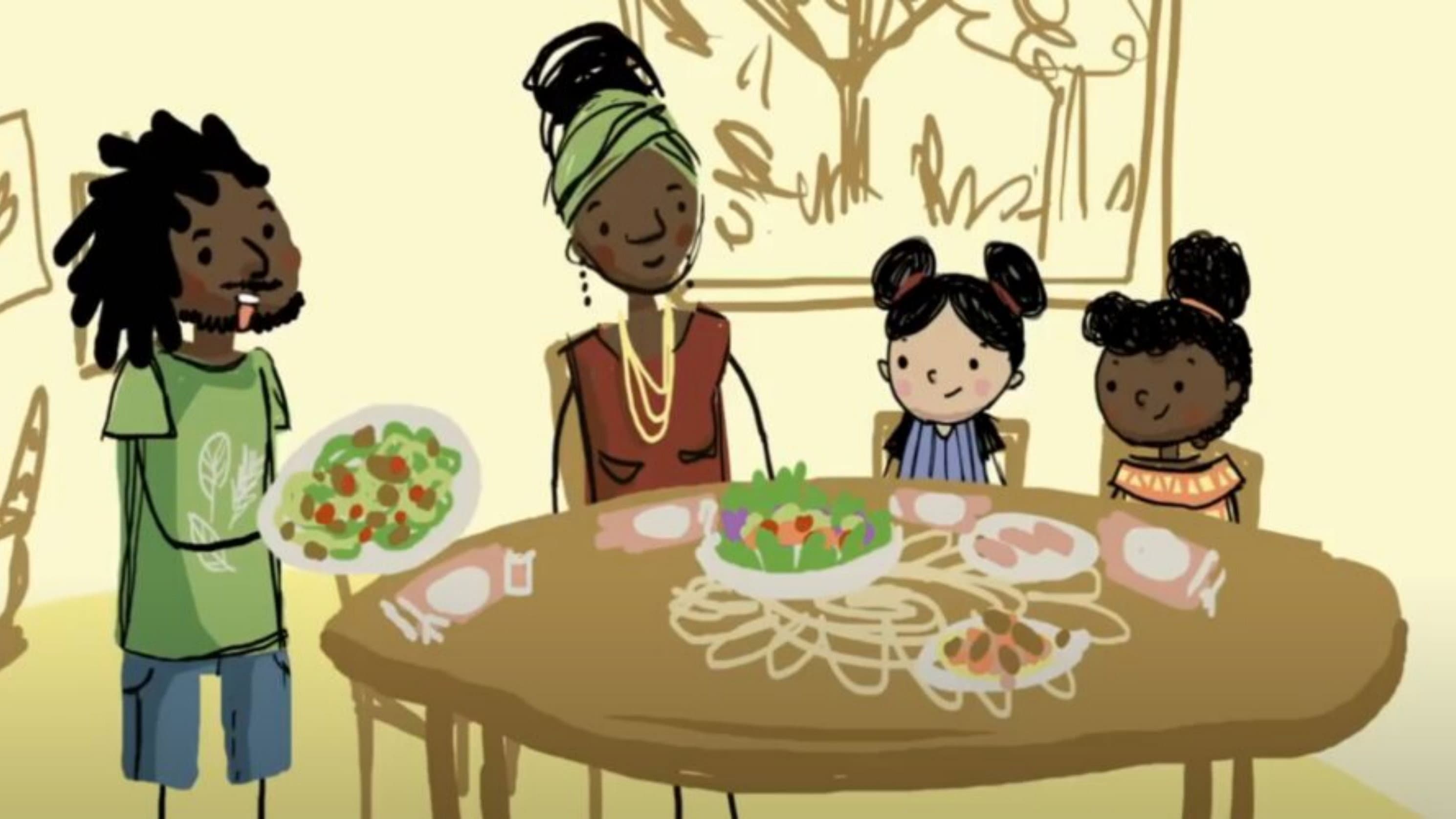 Refreshing Forest backdrop