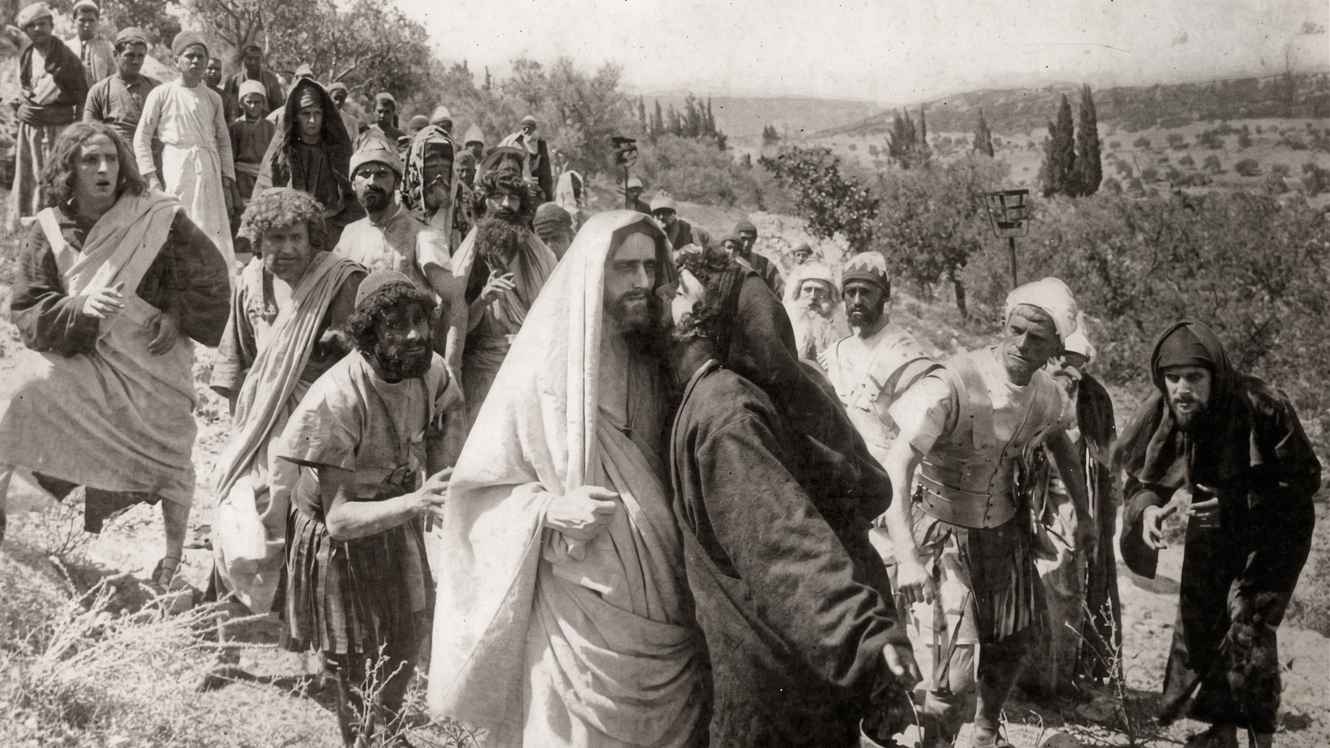 From the Manger to the Cross backdrop