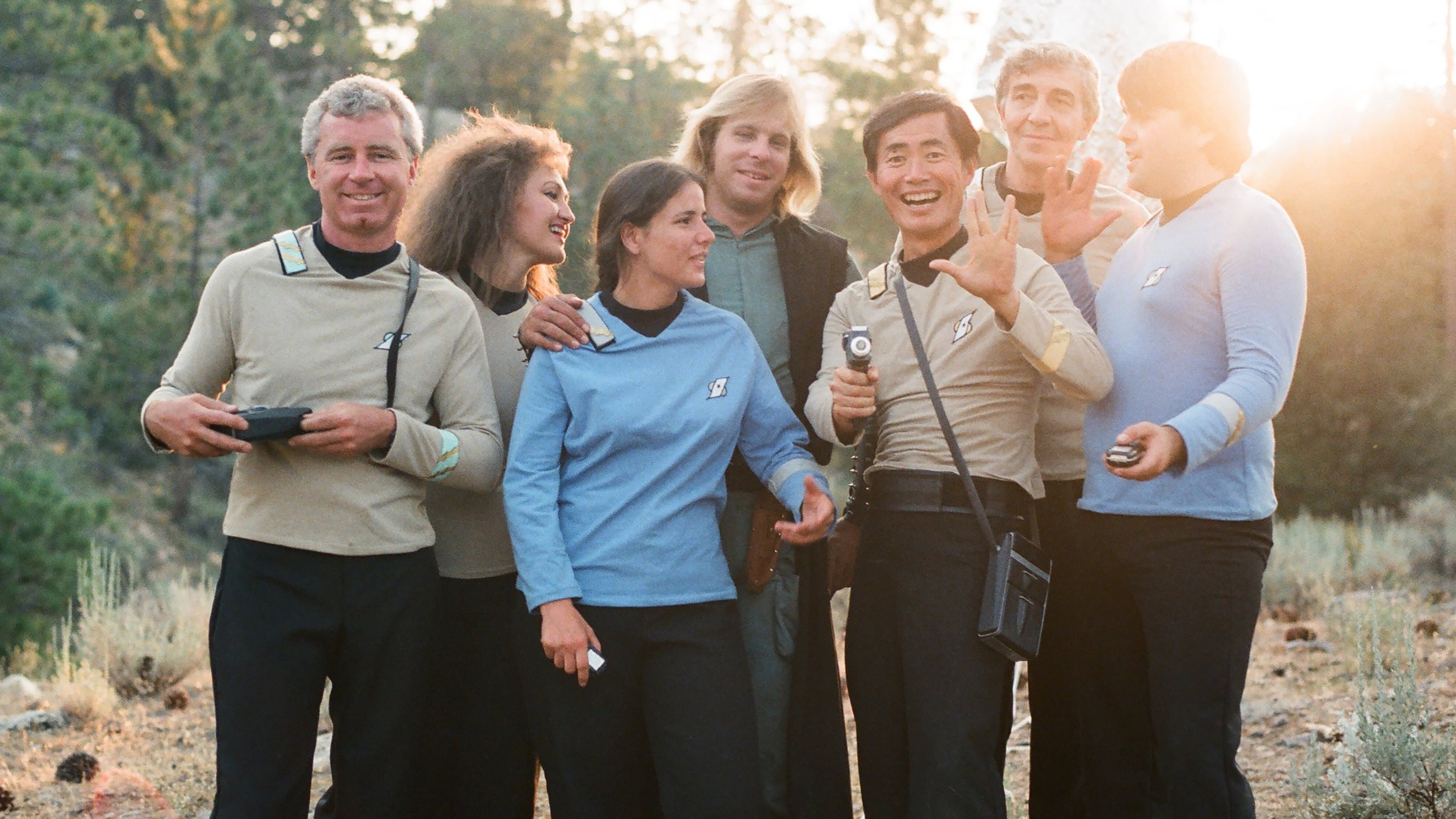 Beam Me Up, Sulu backdrop