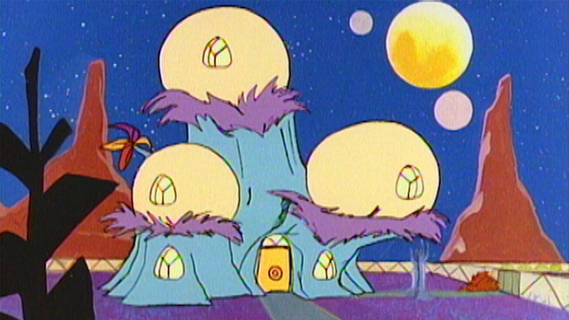 Aliens Next Door backdrop