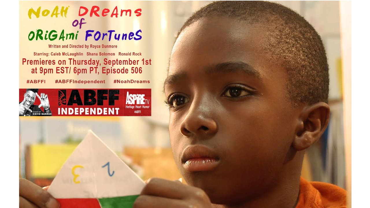 Noah Dreams of Origami Fortunes backdrop