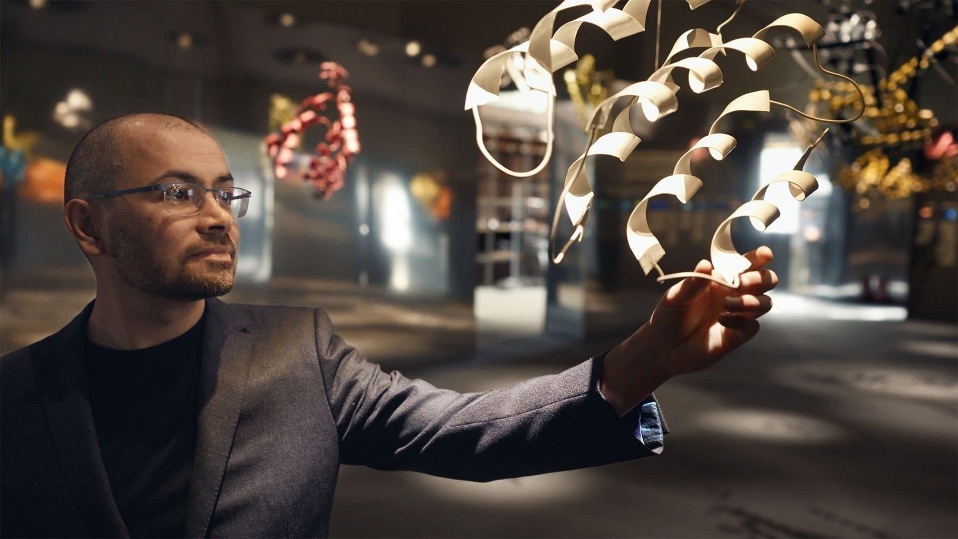 The Thinking Game backdrop