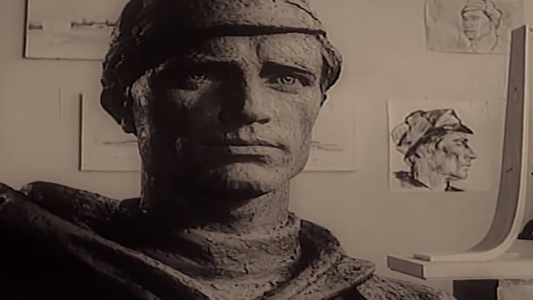 The Bronze Bust backdrop