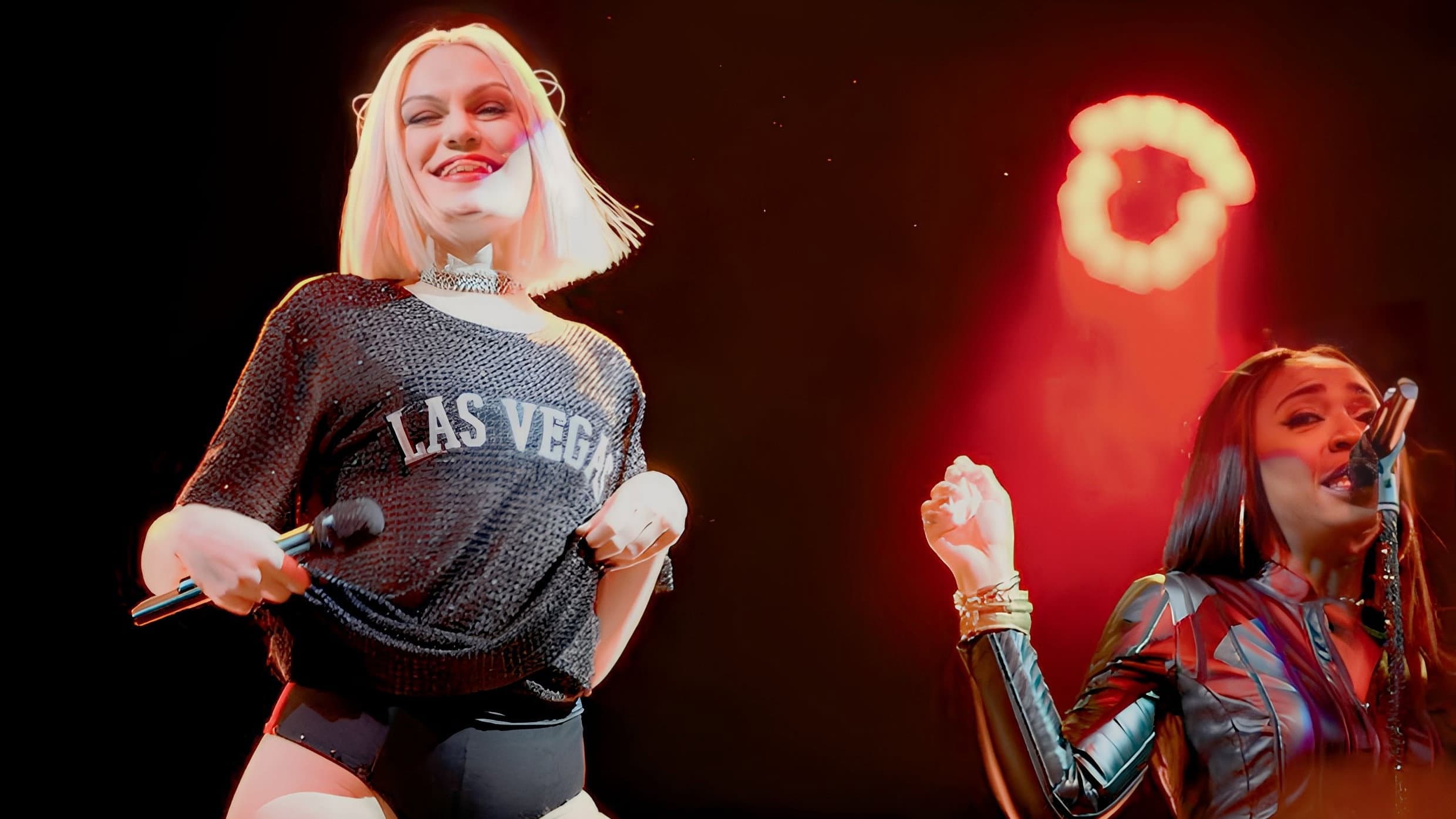 Jessie J & Ed Sheeran Live: Rock In Rio USA backdrop