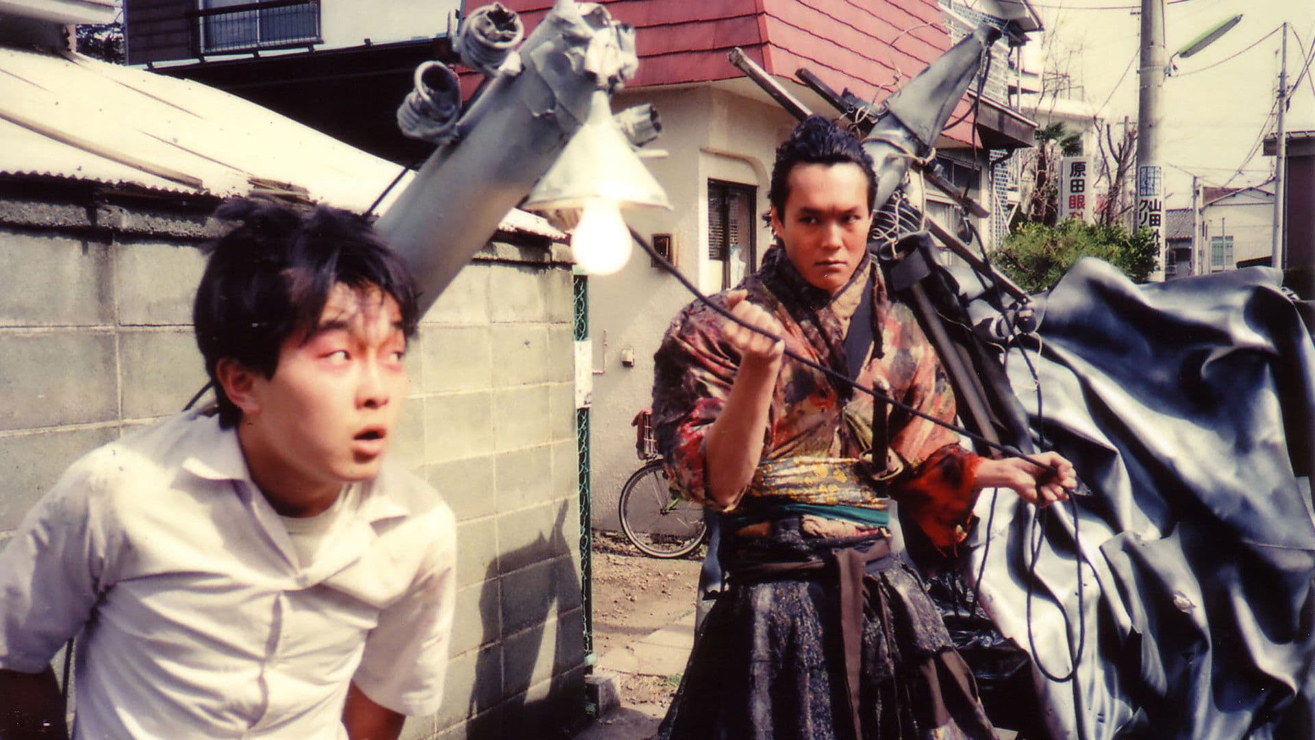 The Adventure of Denchu-Kozo backdrop