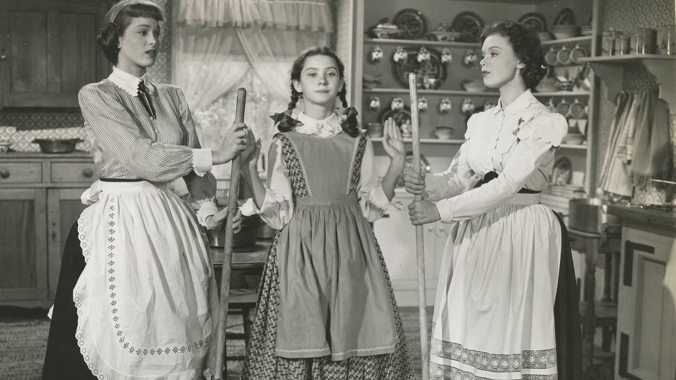 An Old-Fashioned Girl backdrop