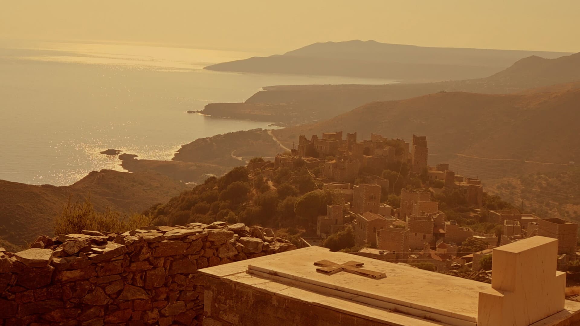 The Cicadas backdrop