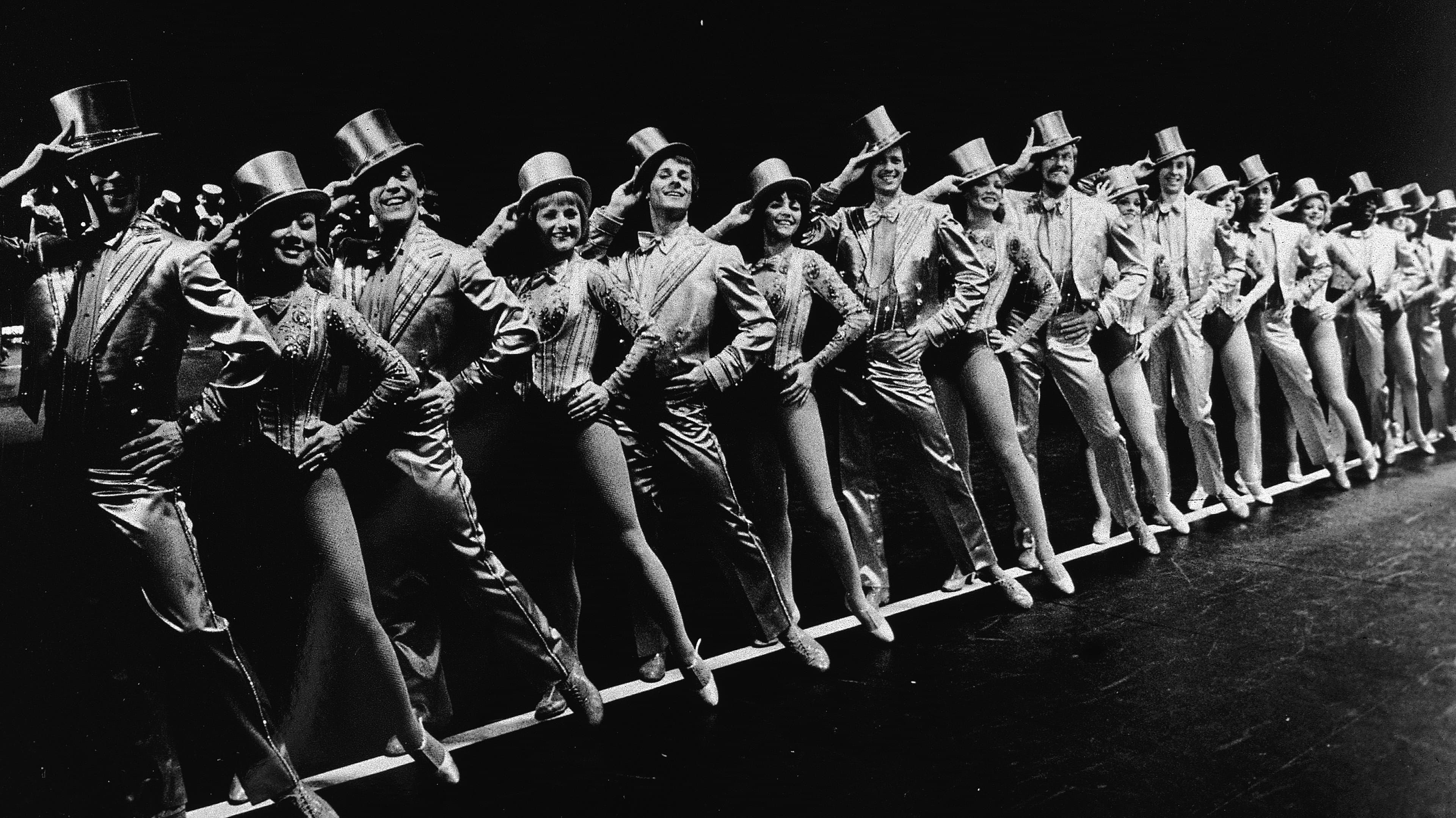 A Chorus Line backdrop